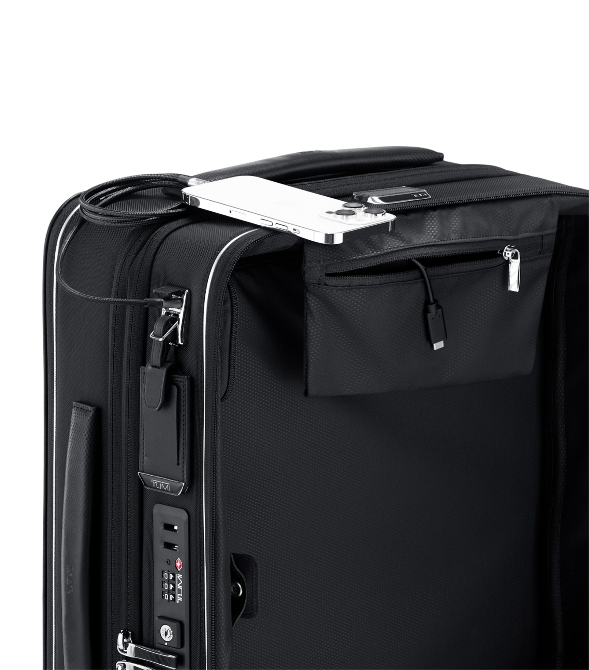 Tumi Large Arrivé Cabin Suitcase (55cm) Black Image 10