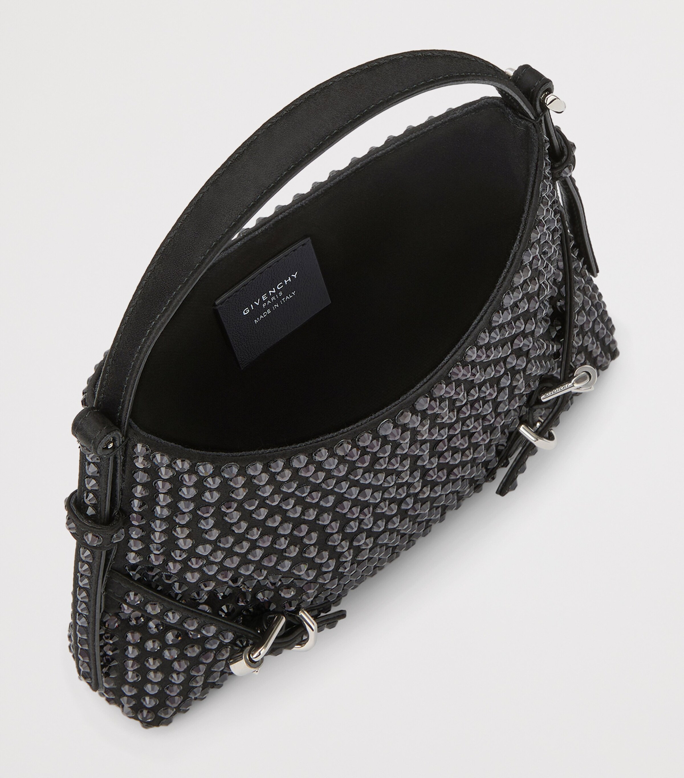 Givenchy Nano Calfskin Voyou Shoulder Bag Black Image 4