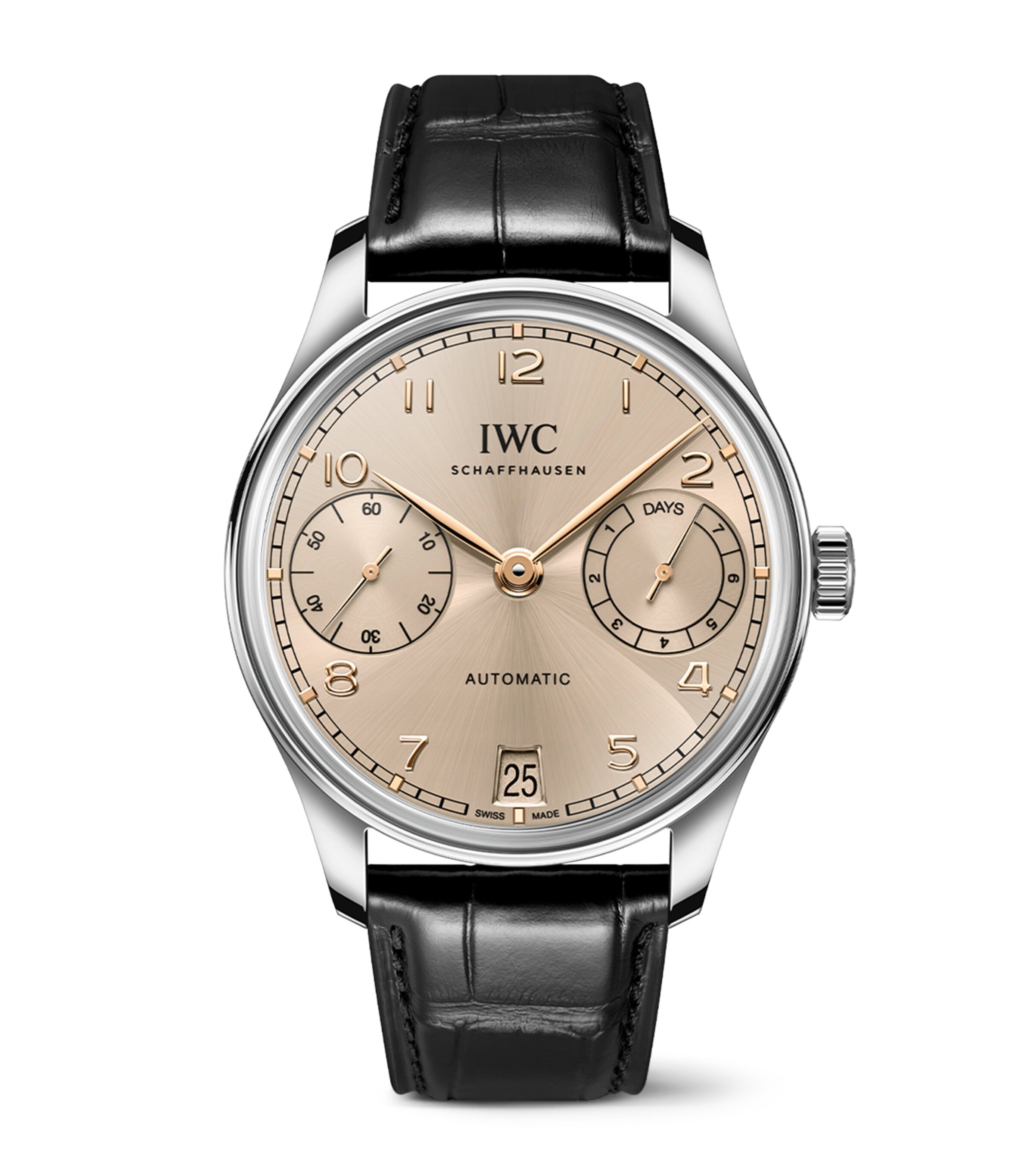 IWC Schaffhausen Stainless Steel Portugieser Automatic Watch 42mm | Fine Watches | Mens Fine Watches