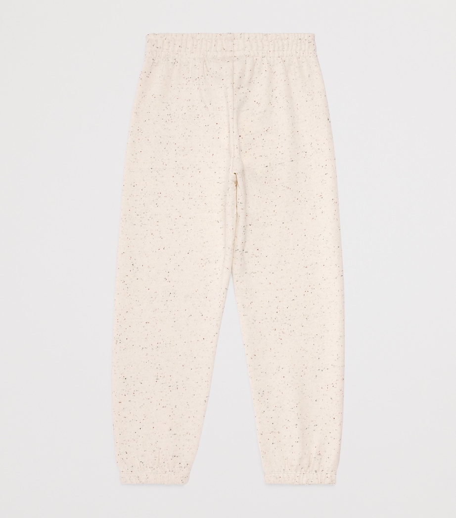 Organic Cotton Embroidered Sweatpants (3-11 Years) OFFWHITE Image 2