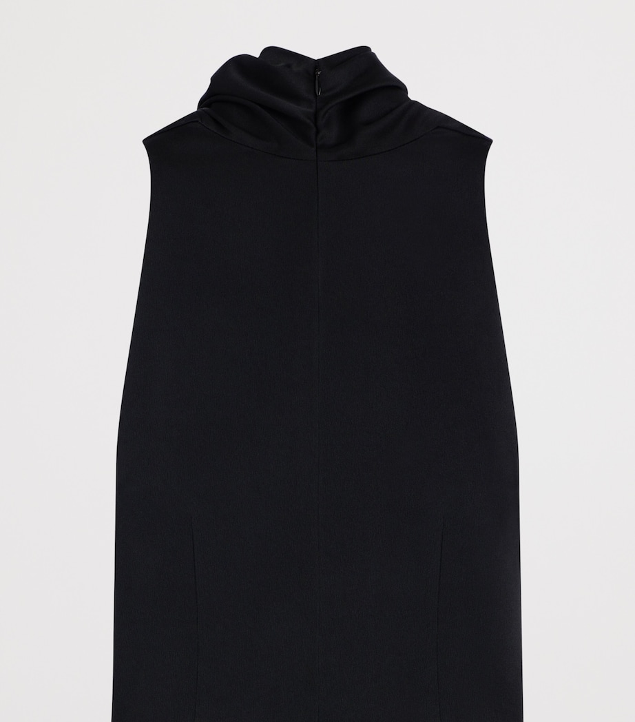 Givenchy Womens Draped Cowl-Neck Blouse Image 6