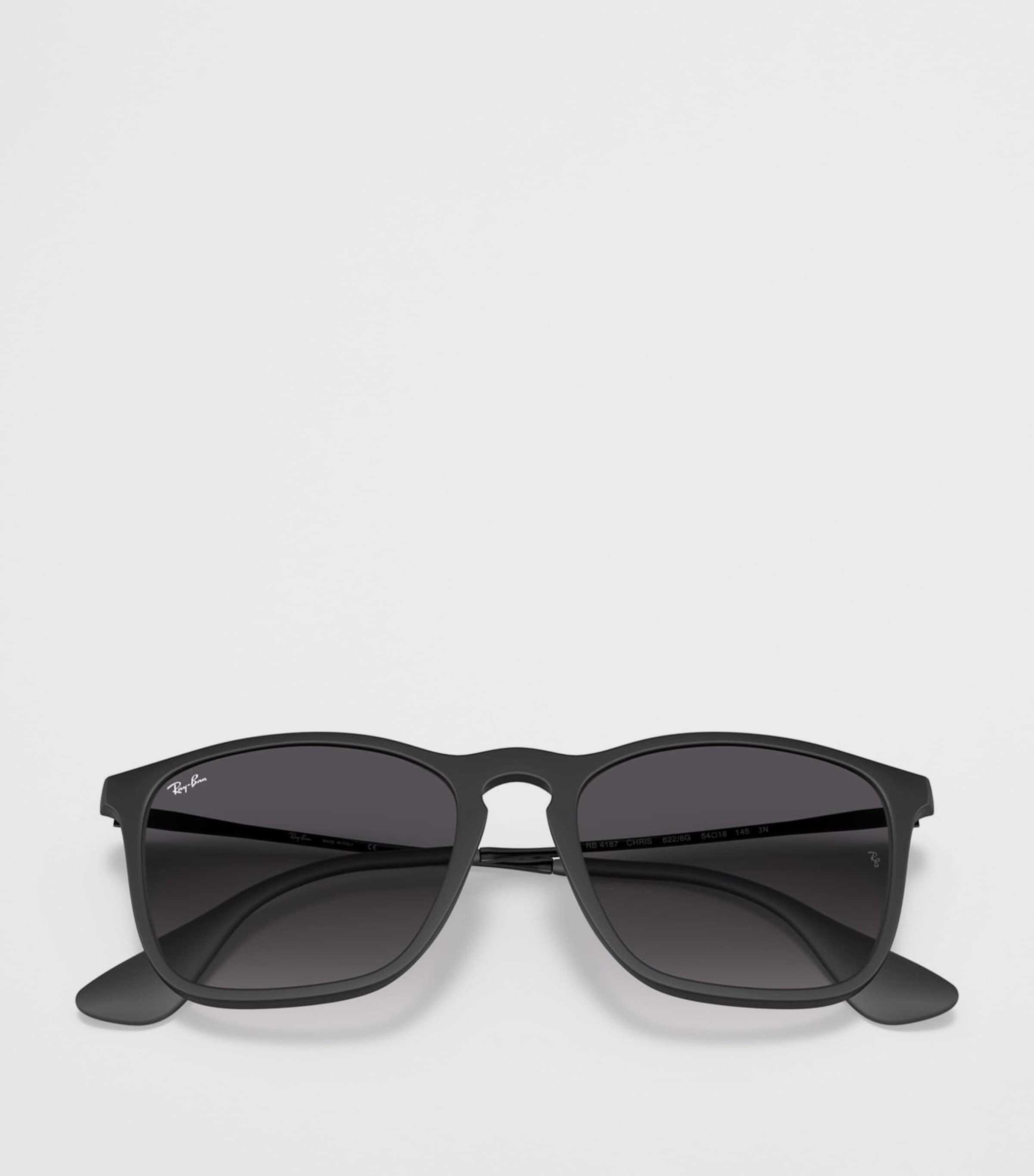 Ray-Ban Chris Square Sunglasses Black Image 5