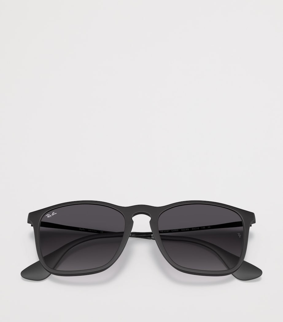 Ray-Ban Chris Square Sunglasses Black Image 5
