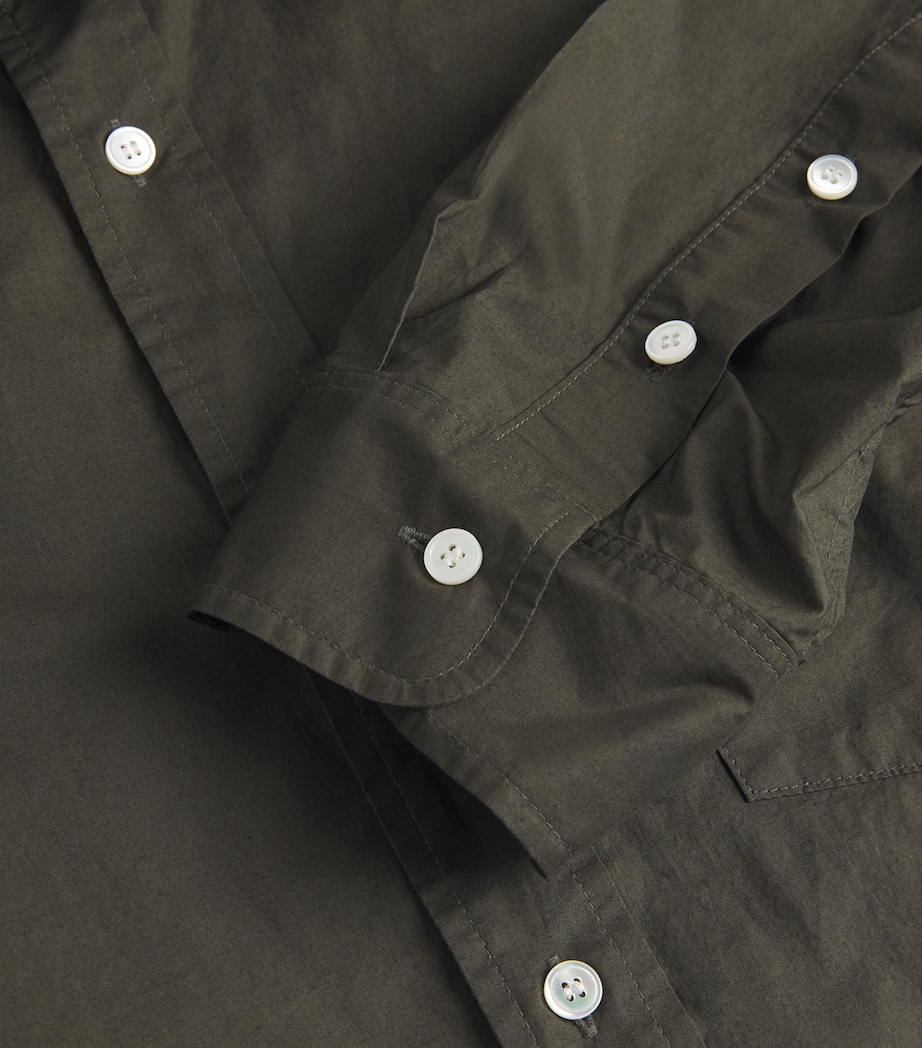 Cotton Kayla Shirt DARK OLIVE Image 5