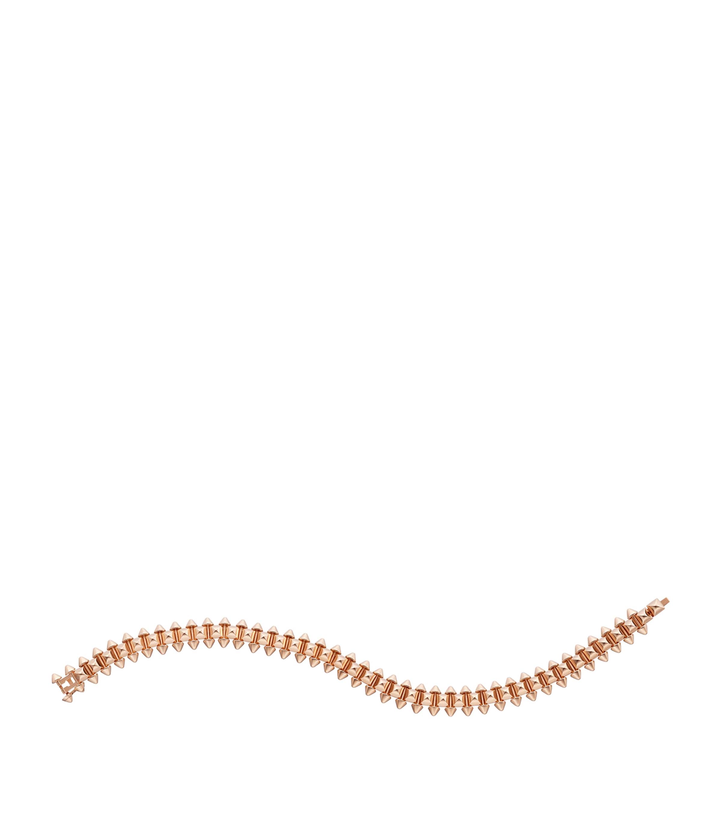 Medium Rose Gold Clash de Cartier Flexible Bracelet ROSE GOLD Image 2