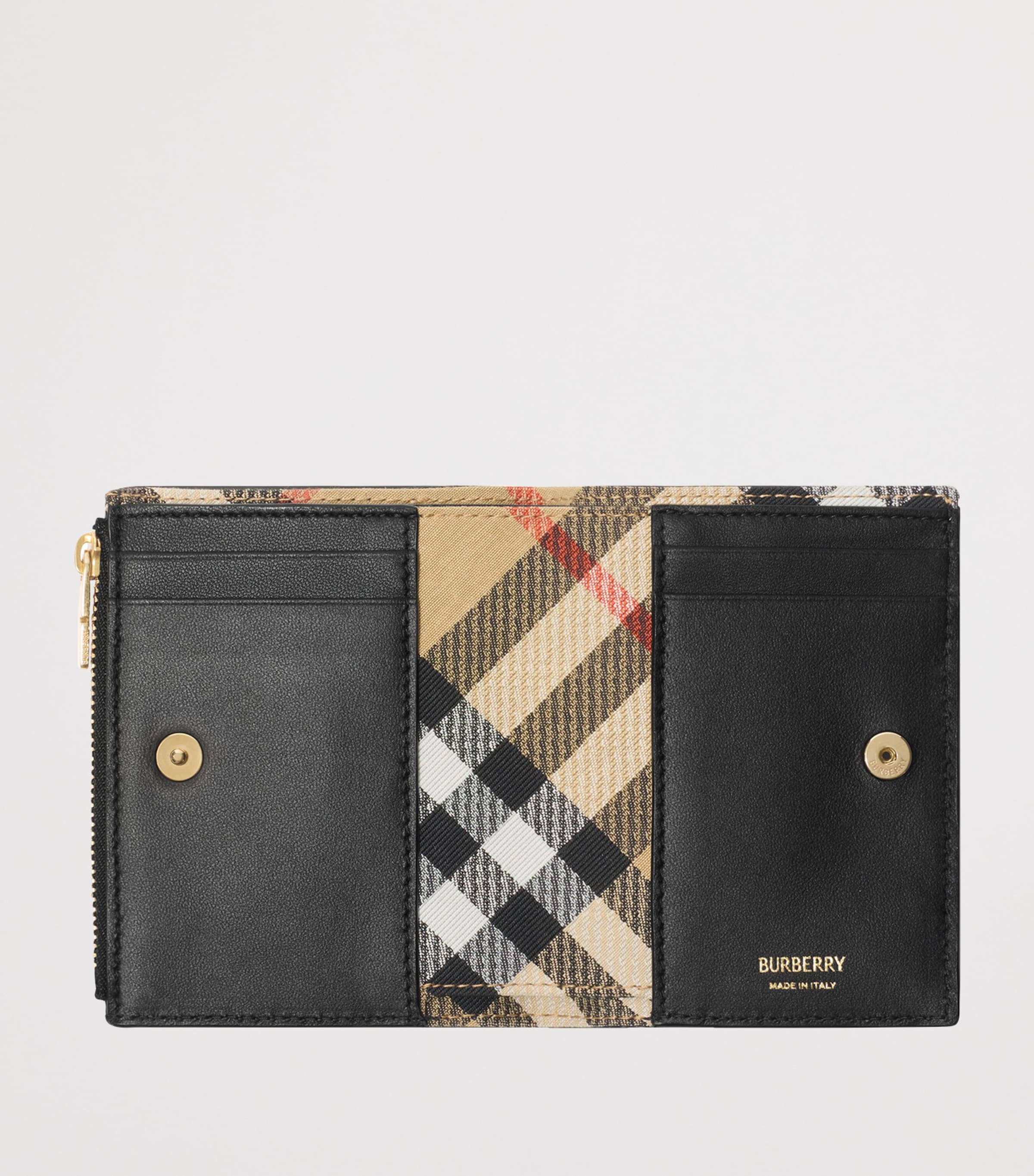 Leather Cotswolds Bifold Wallet BLACK Image 2