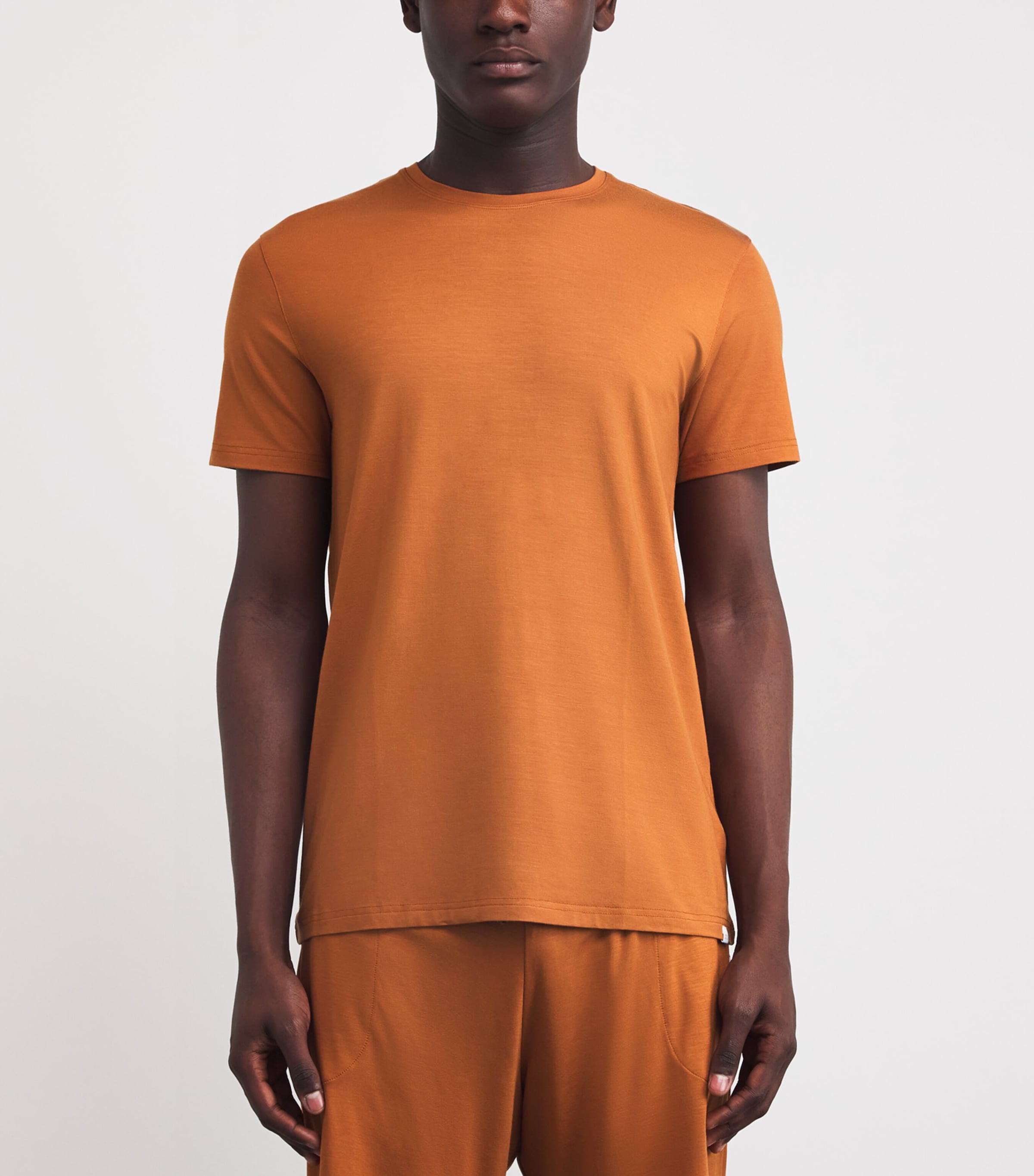 Micro Modal Basel T-Shirt 022BRO Image 3