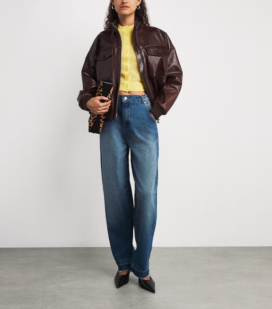 Wool-Alpaca-Blend Cardigan YELLOW Image 2