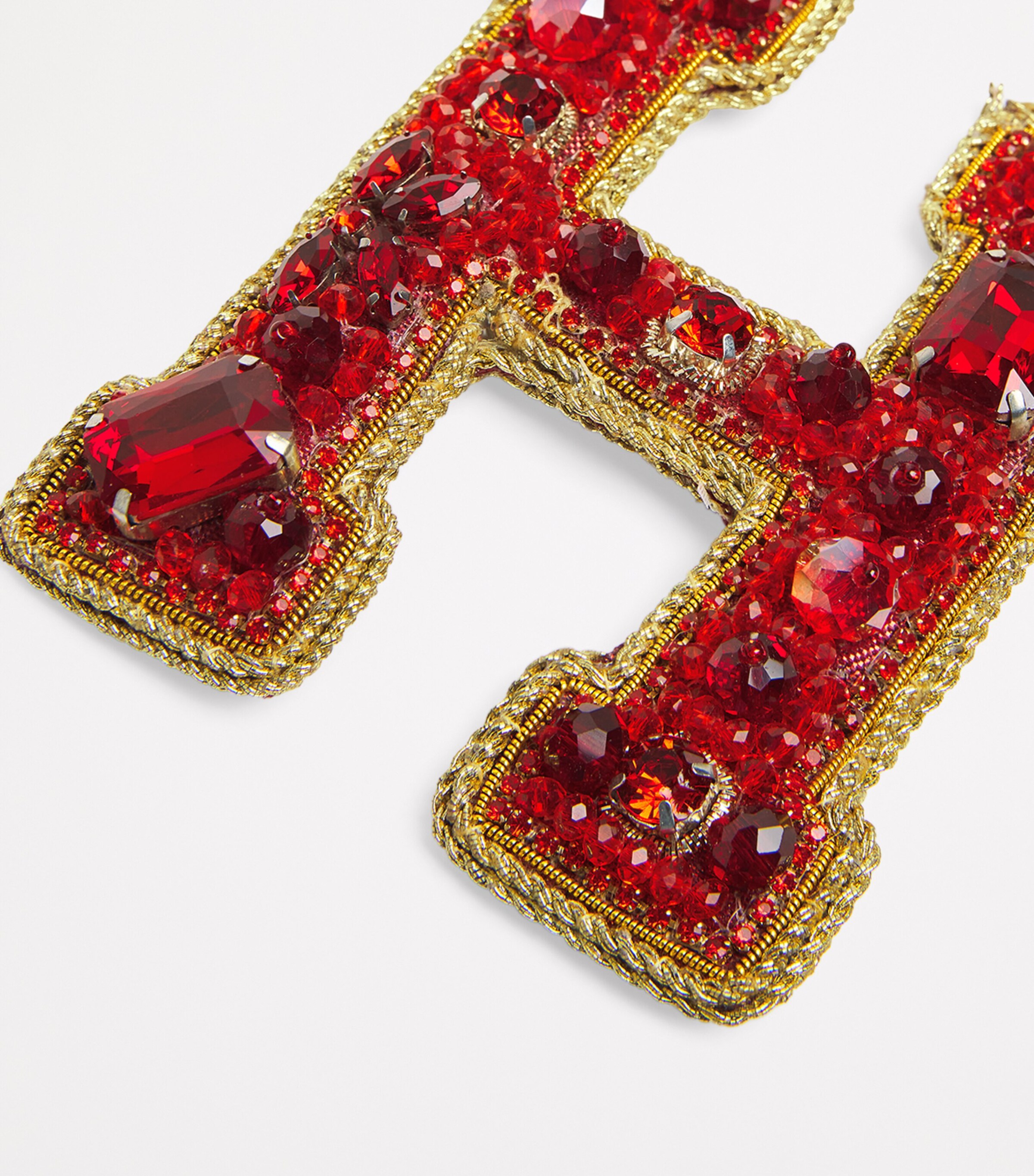 Embellished H Tree Decoration RED Image 2