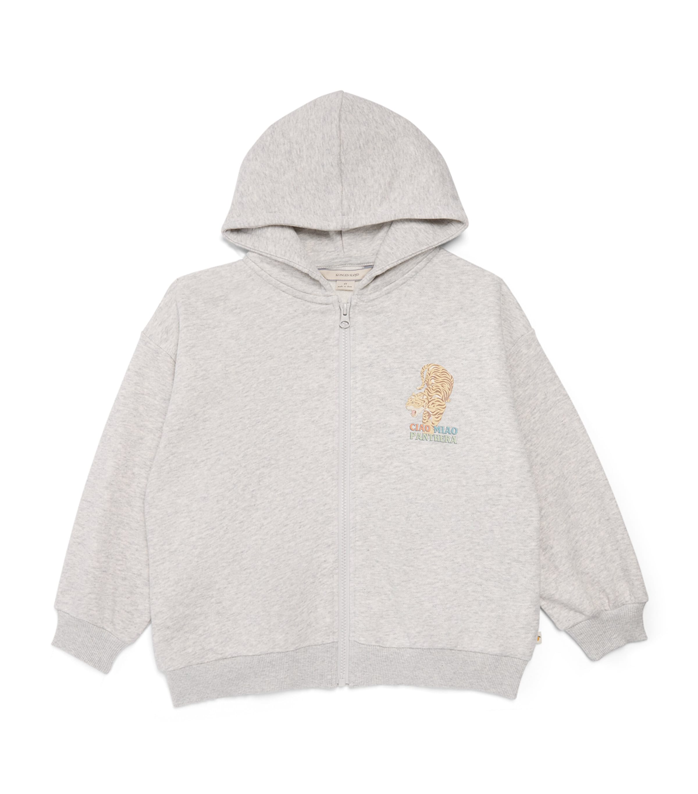KONGES SLOJD Lou Graphic Hoodie (6-18 Months) Melange Image 1