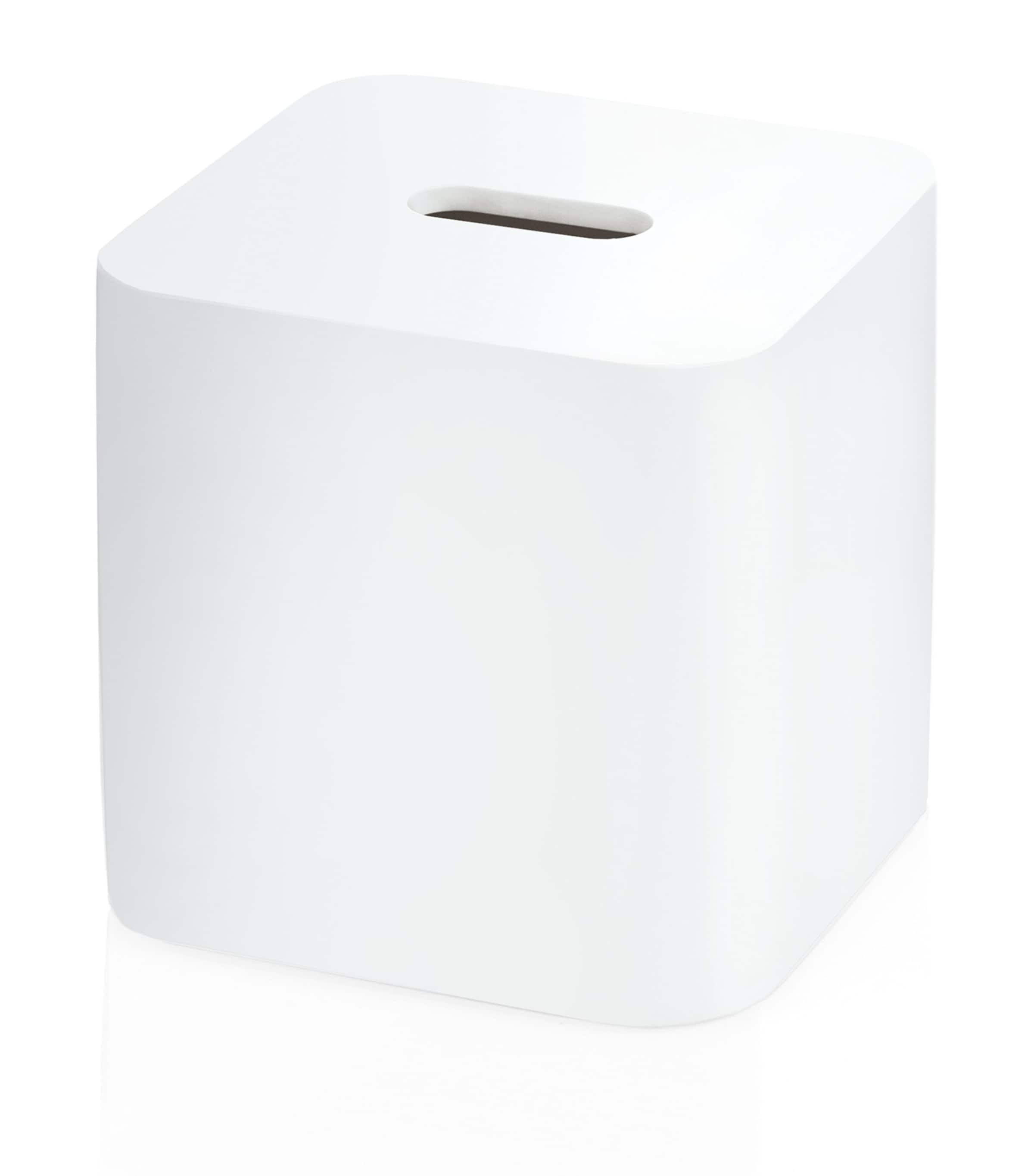 Decor Walther Stone Collection Tissue Box In White