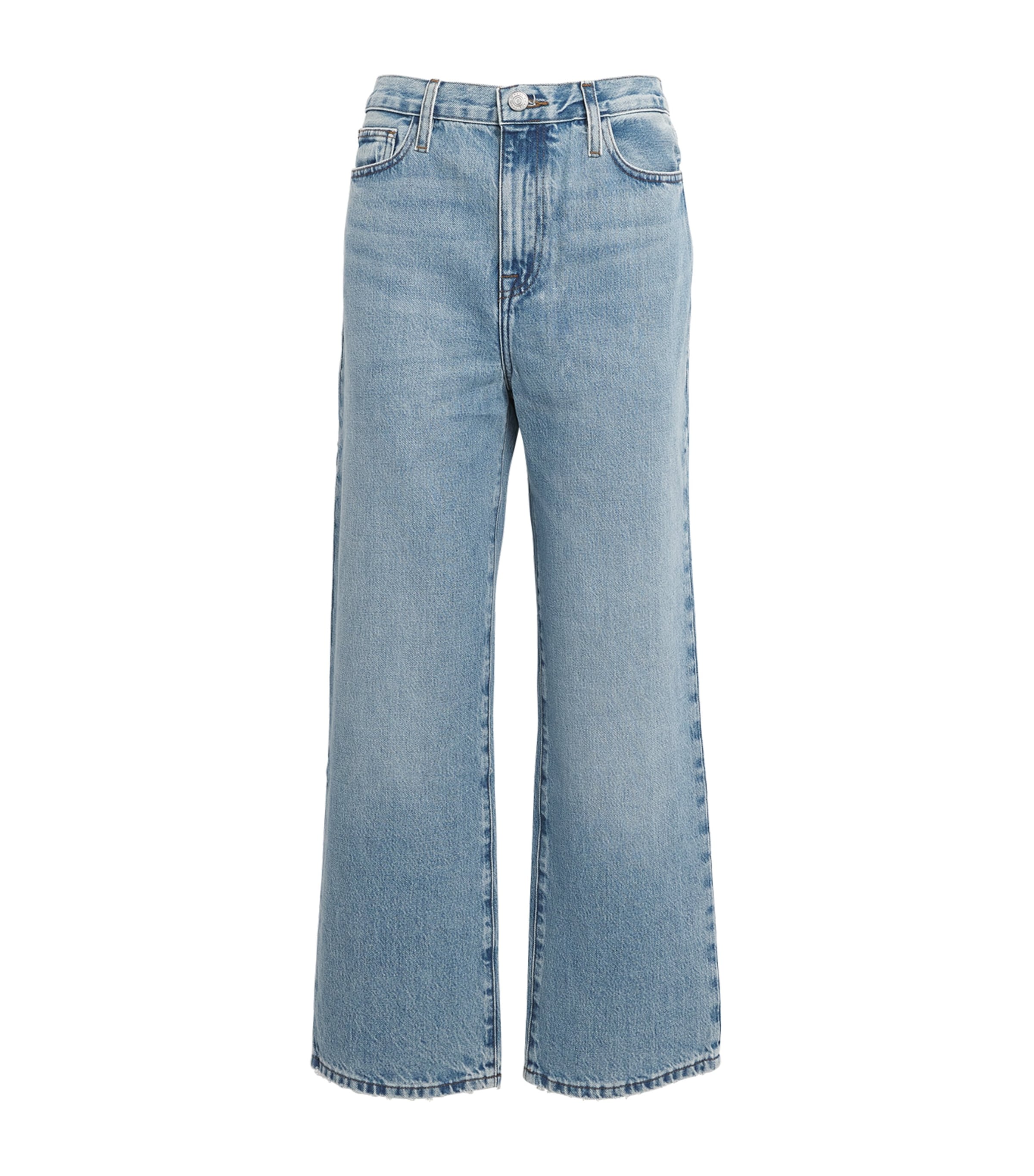 FRAME LE JANE CROPPED STRAIGHT JEANS 