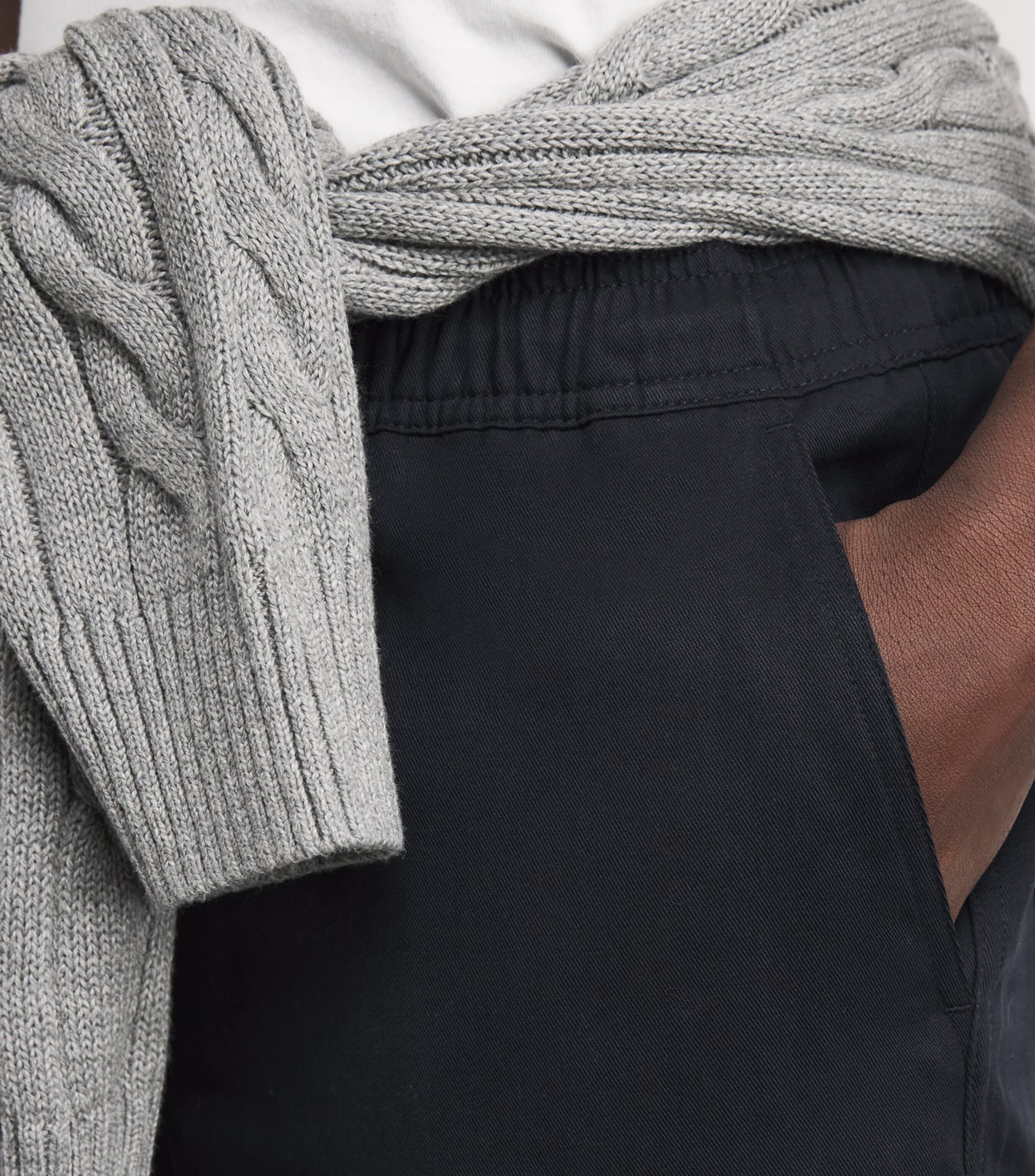 Organic Cotton-Blend Jabari Straight Trousers SALUTE Image 6