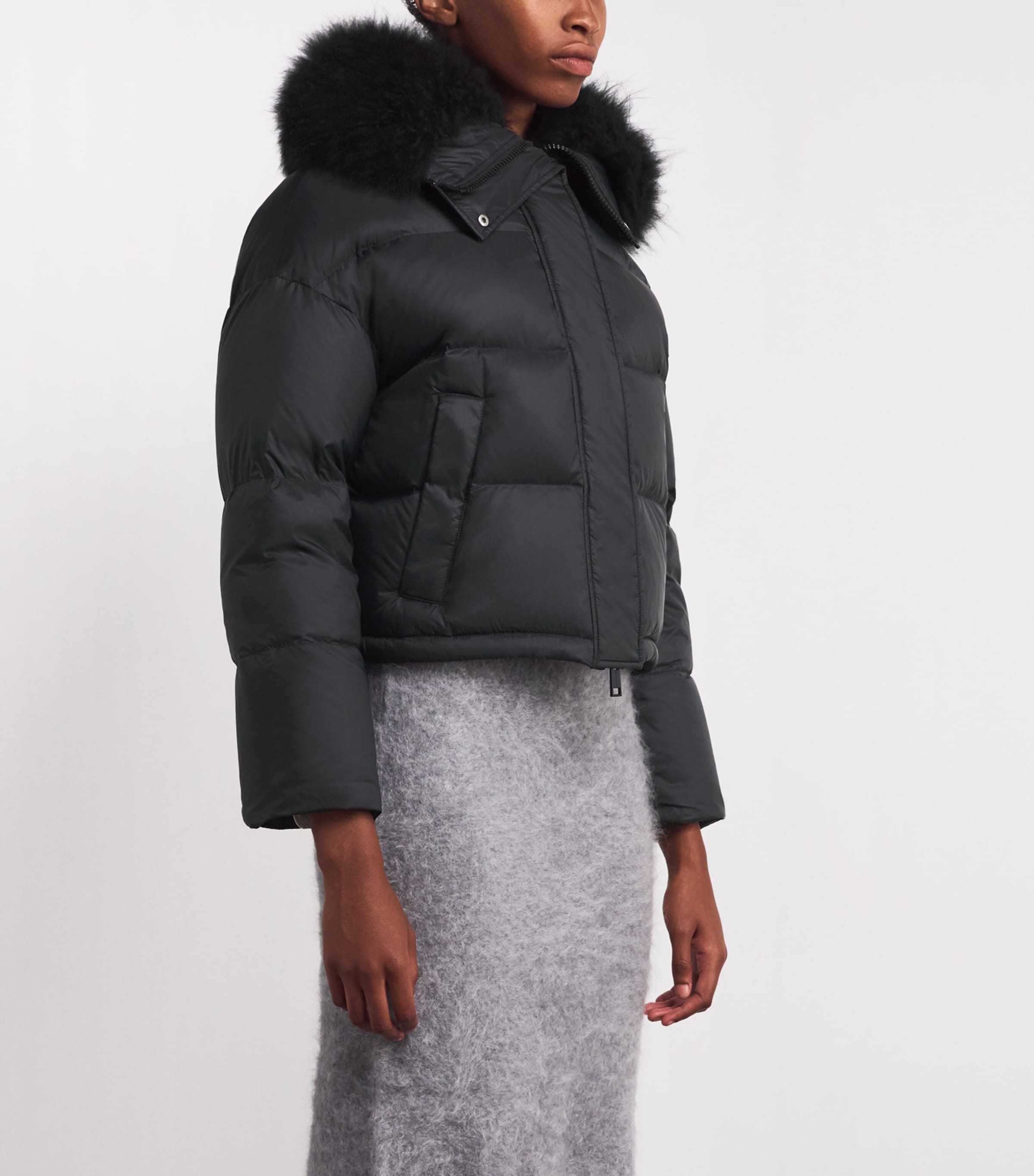 Waterproof Fur-Trim Down Jacket C99 Image 3