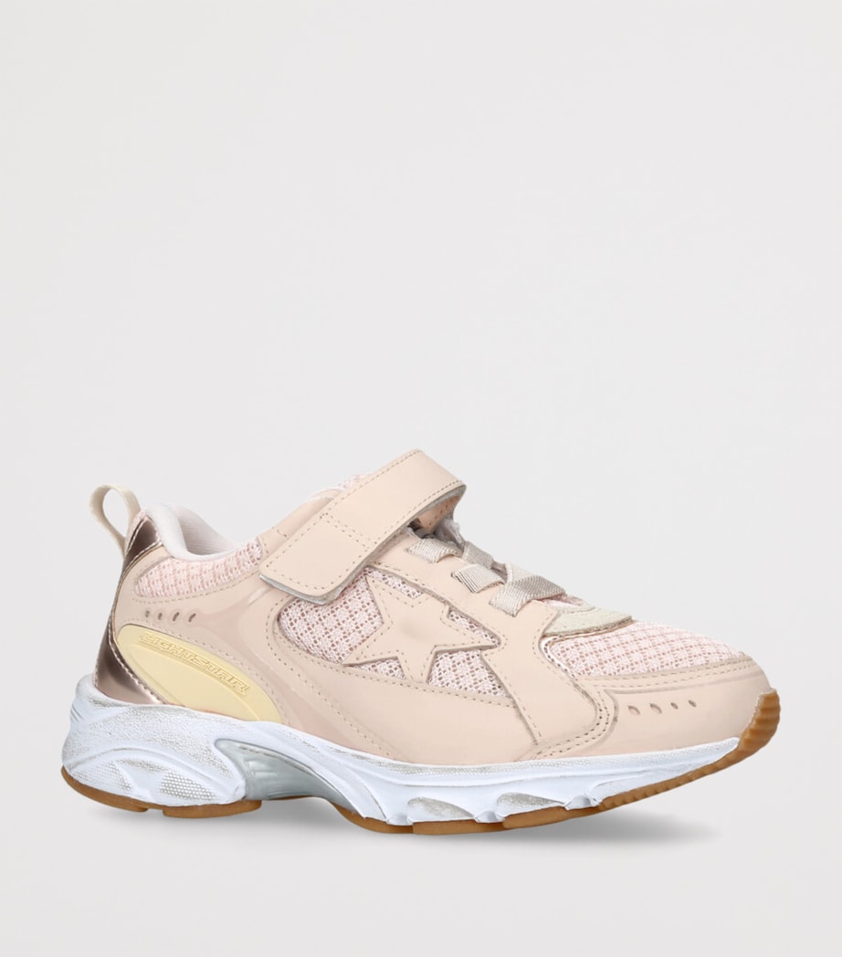 Golden Goose Velcro Light Star Sneakers Pale Pink Image 3