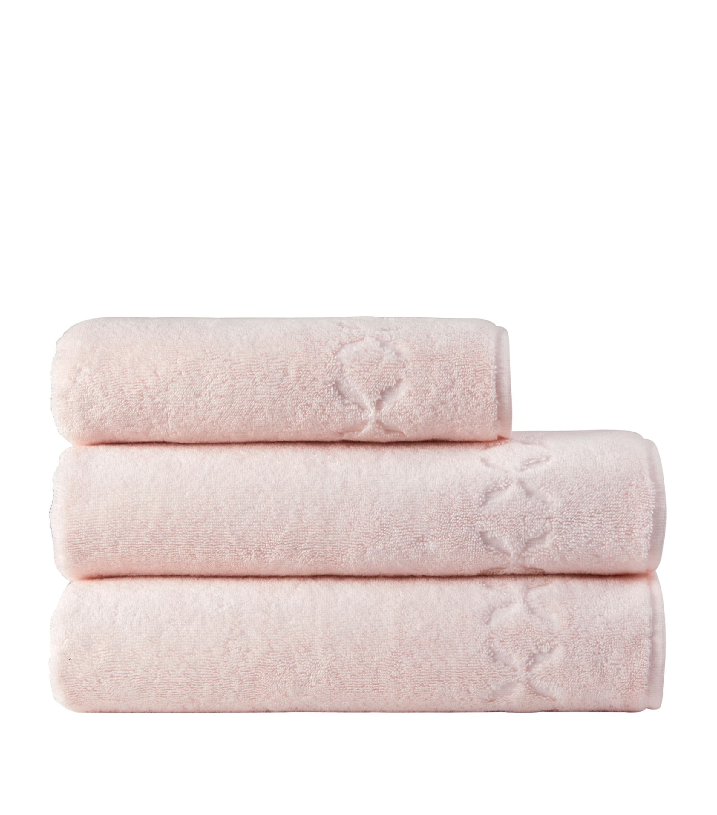 Yves Delorme Nature Bath Sheet (90cm x 160cm) Poudre Image 2