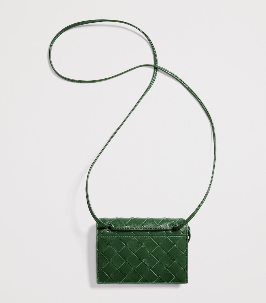 Bottega Veneta Leather Andiamo Badge Holder Image 2