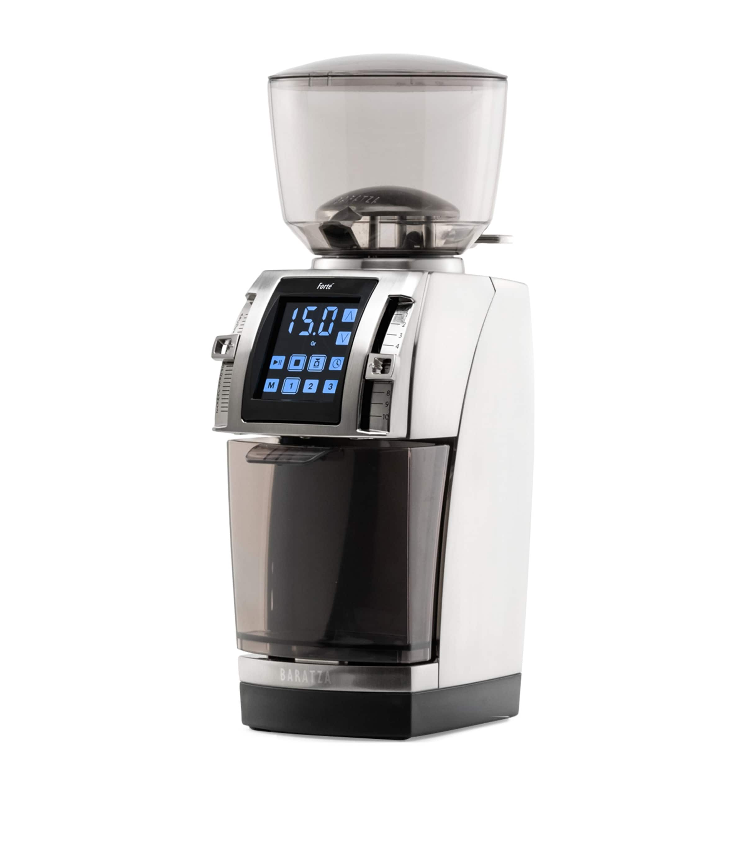 Forté AP Flat Burr Coffee Grinder BRUSHED SS Image 2