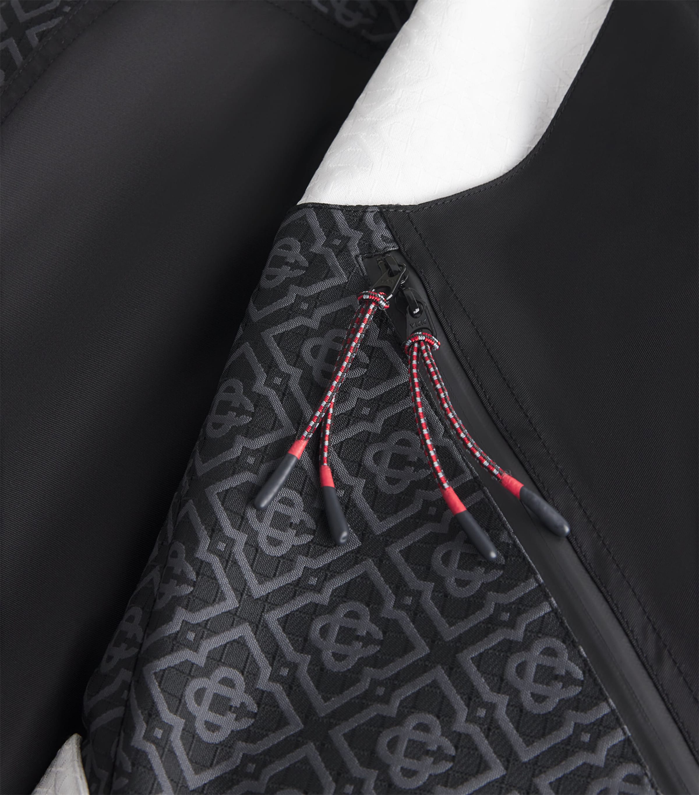 Ripstop Down Cargo Ski Trousers BLACK MONOGRAM Image 5