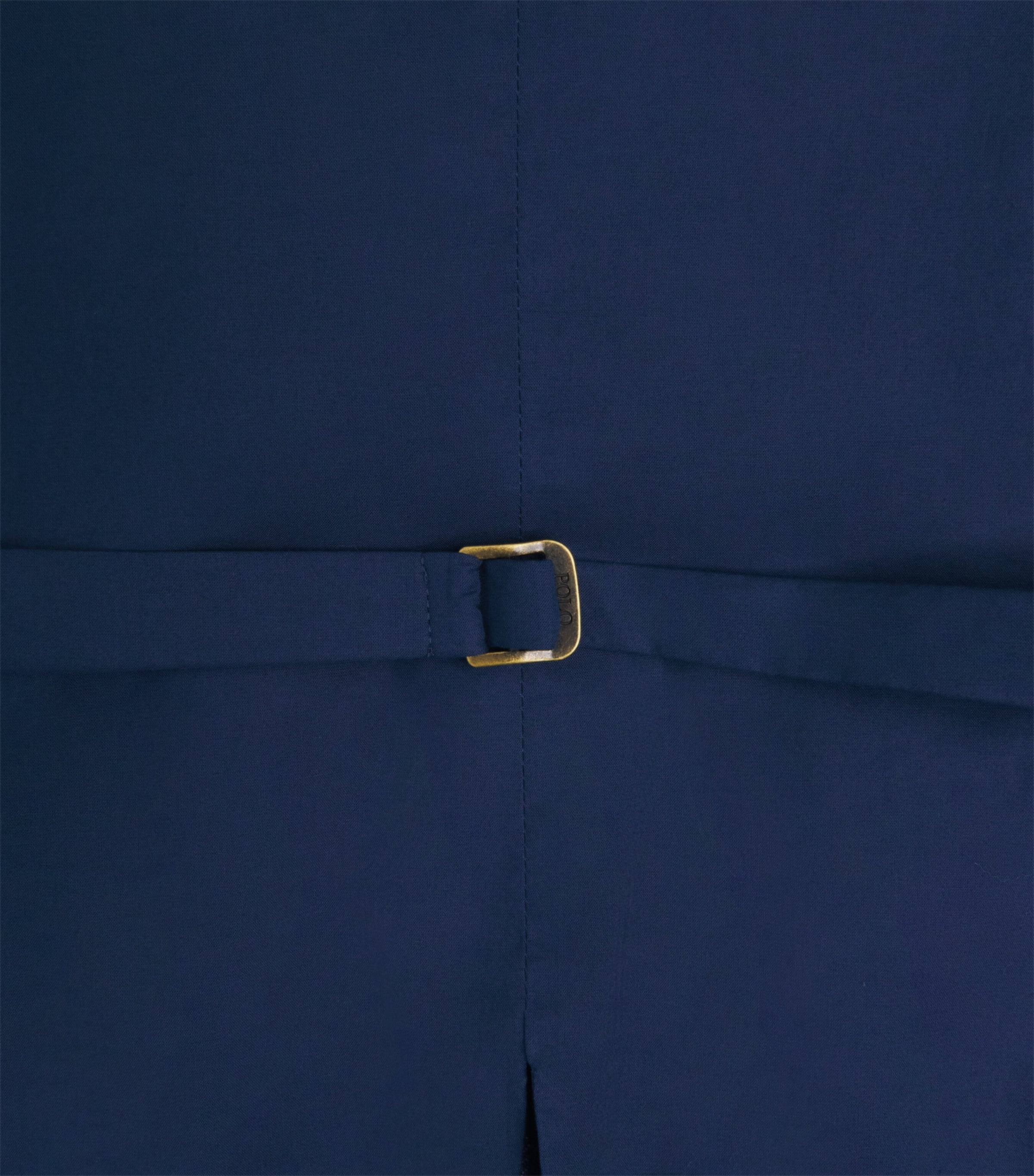 Polo Ralph Lauren Womens Linen-Cotton Waistcoat Blue Melange Image 6