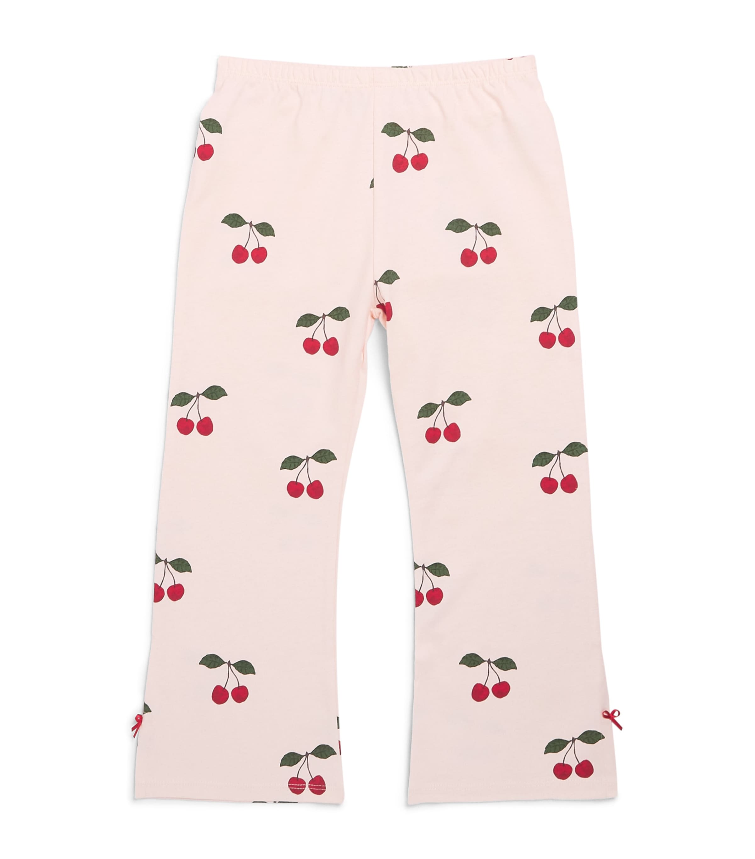 KONGES SLOJD Organic Cotton Cherry Sweatpants (2-8 Years) Peony Image 1