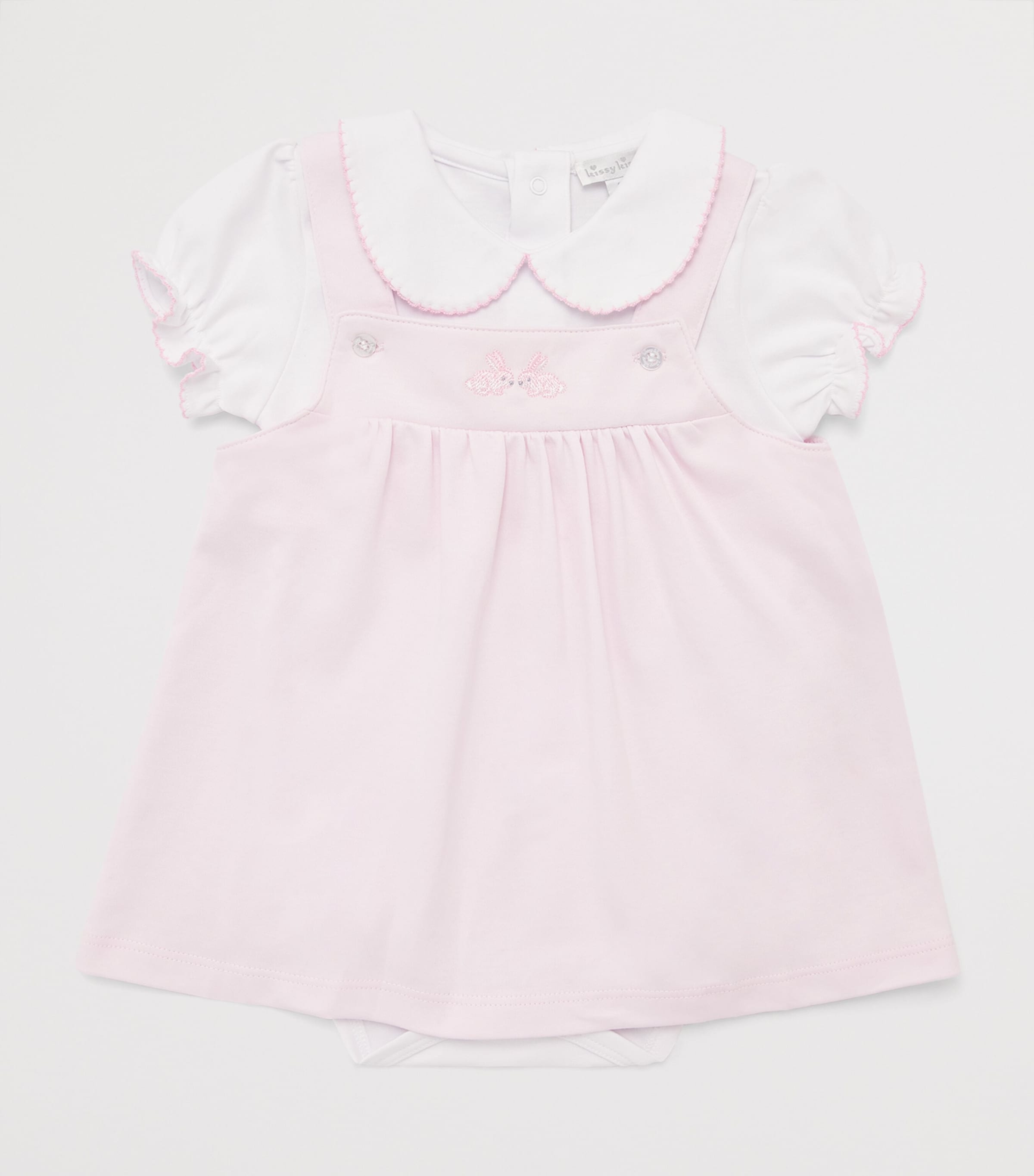 Kissy Kissy Pima Cotton Bodysuit and Dress Set (0-24 Months) Image 3