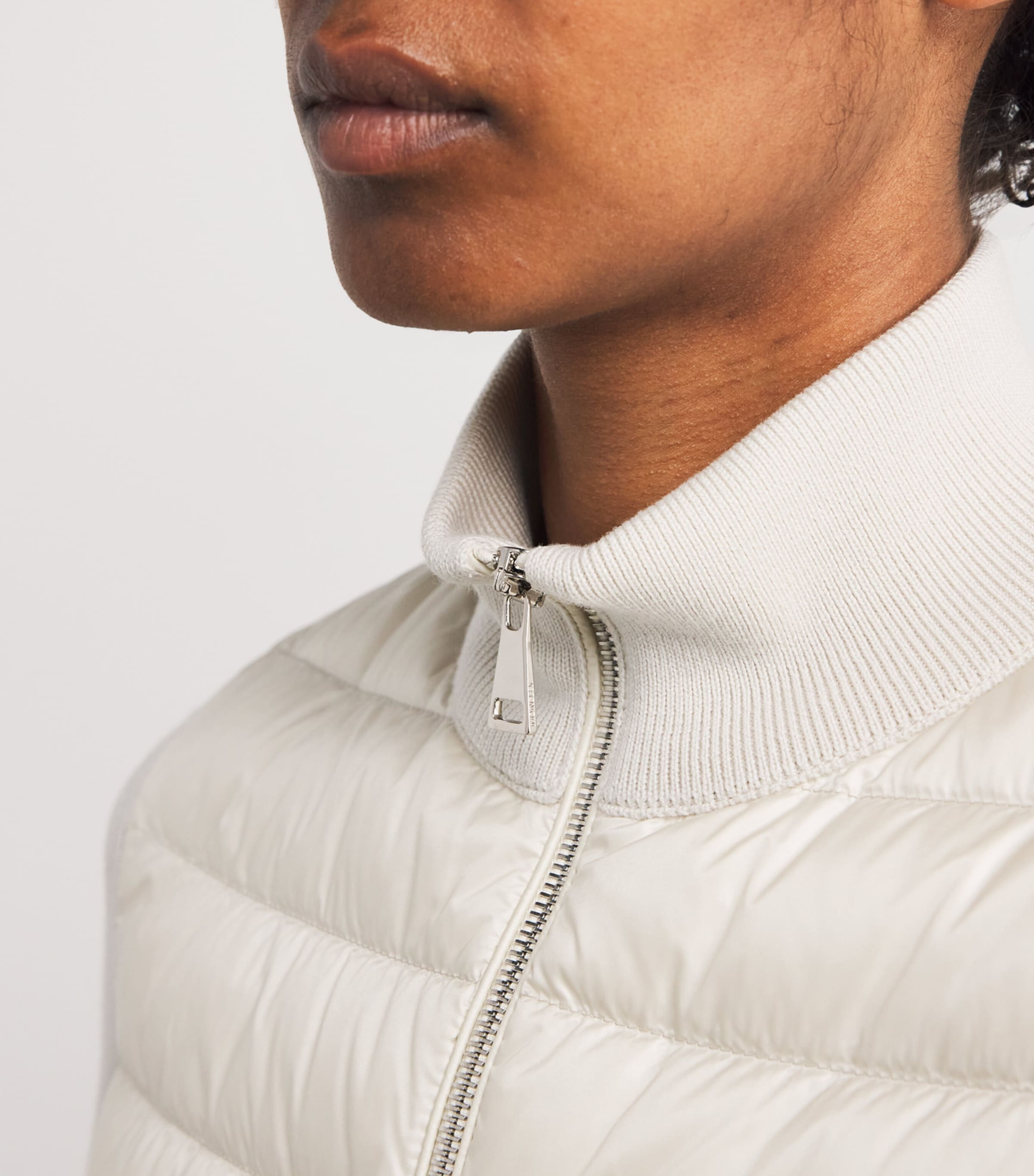 Down Panelled Cardigan 20F Image 6