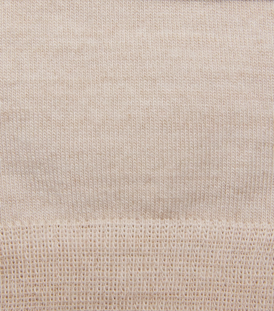 Falke Womens Softmerino Socks Linen Melange Image 2
