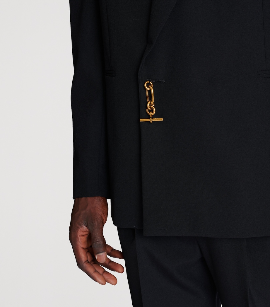 Wool Blazer 0PA NOIR Image 7