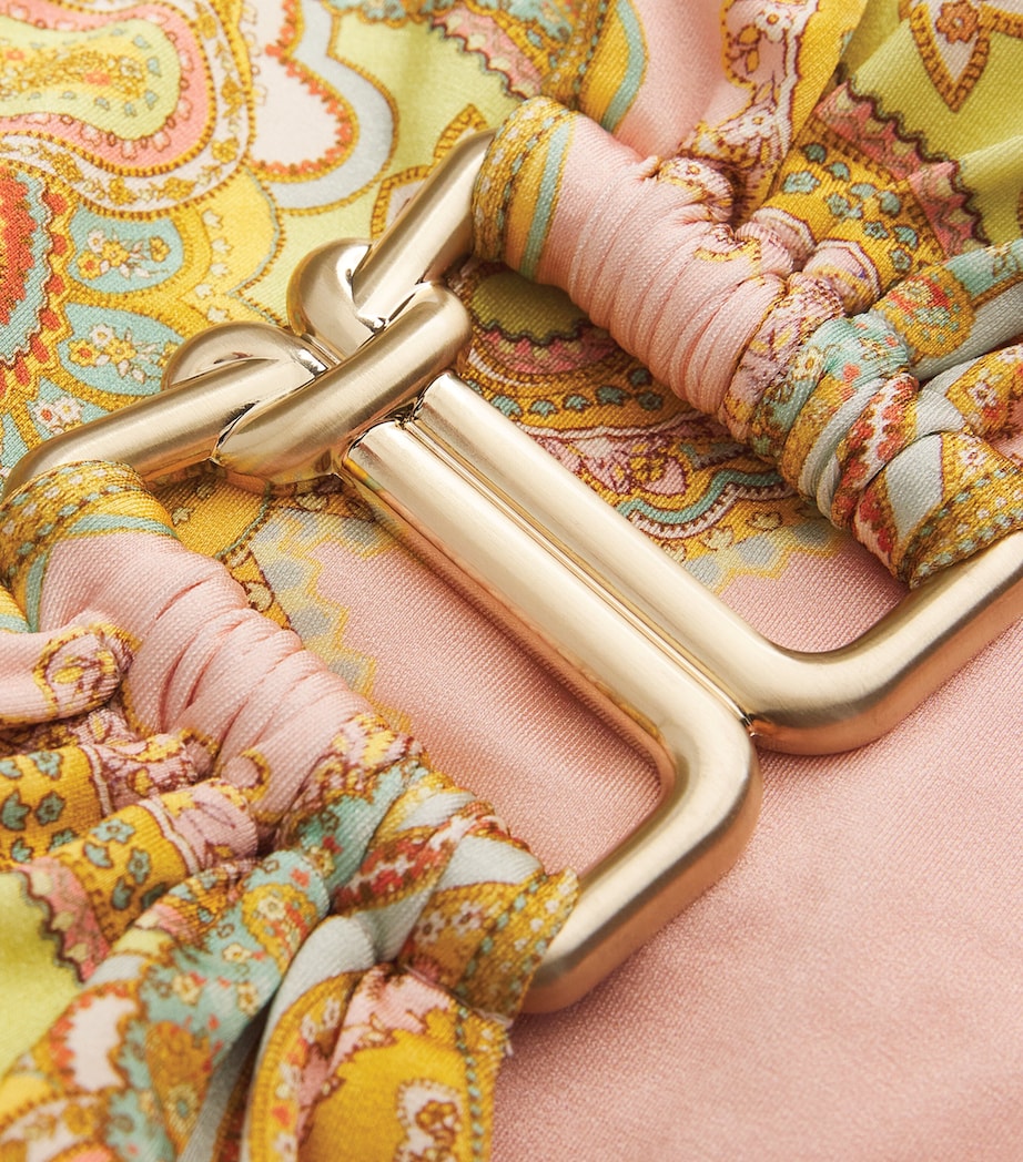 Bandeau Maxine Knot Bikini GOLD PAISLEY Image 5