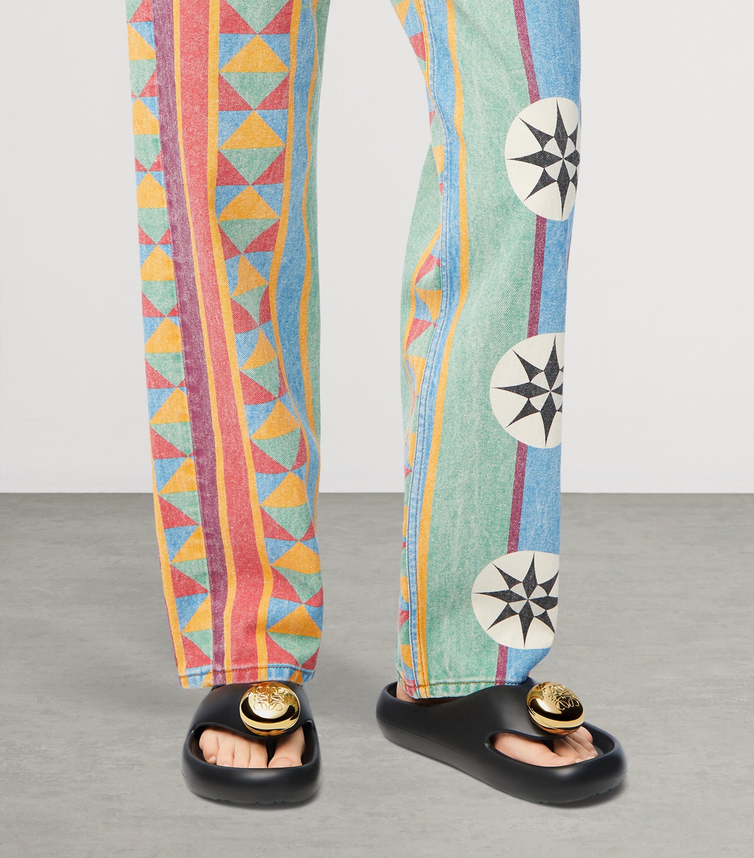 LOEWE x Paula's Ibiza Foam Bubble Slides | Harrods US