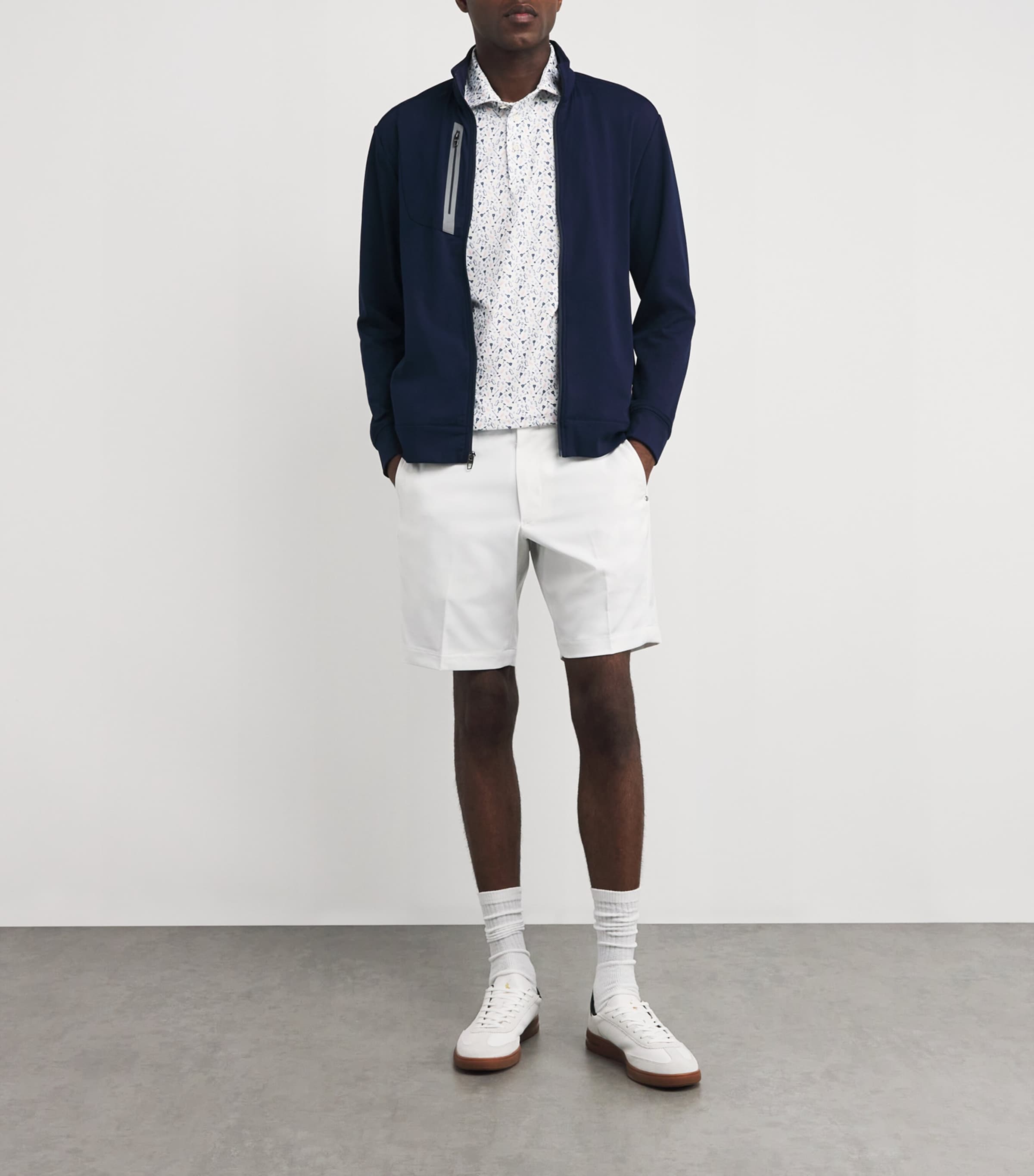 Airflow Polo Shirt TEE TIME RFND NVY Image 2