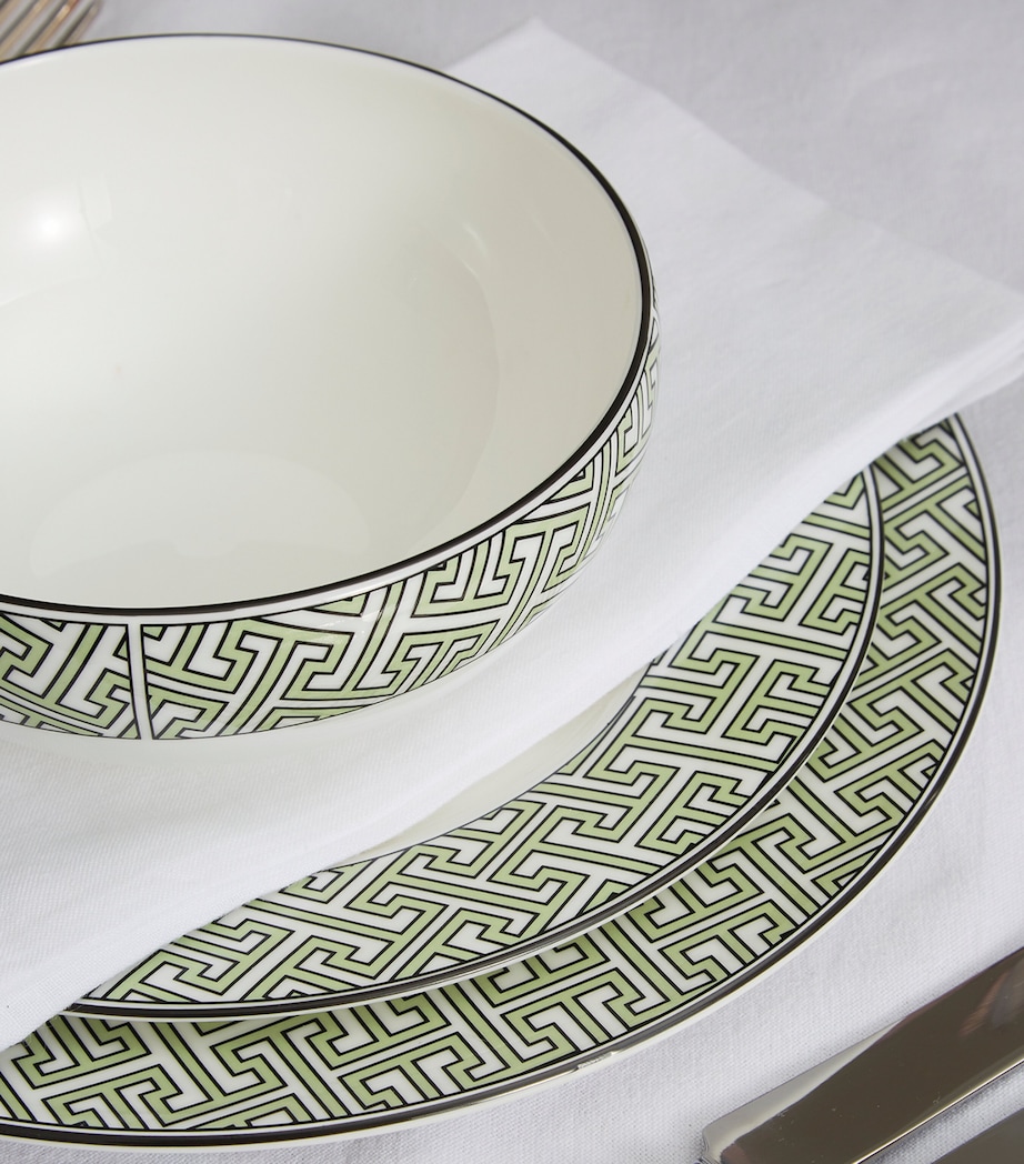 Maze Breakfast Bowl (15cm) GREEN Image 4