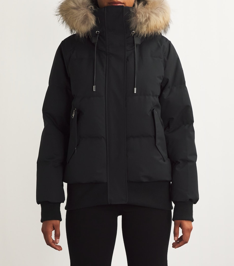 Down Nefi-F Puffer Jacket BLACK C0001 Image 3