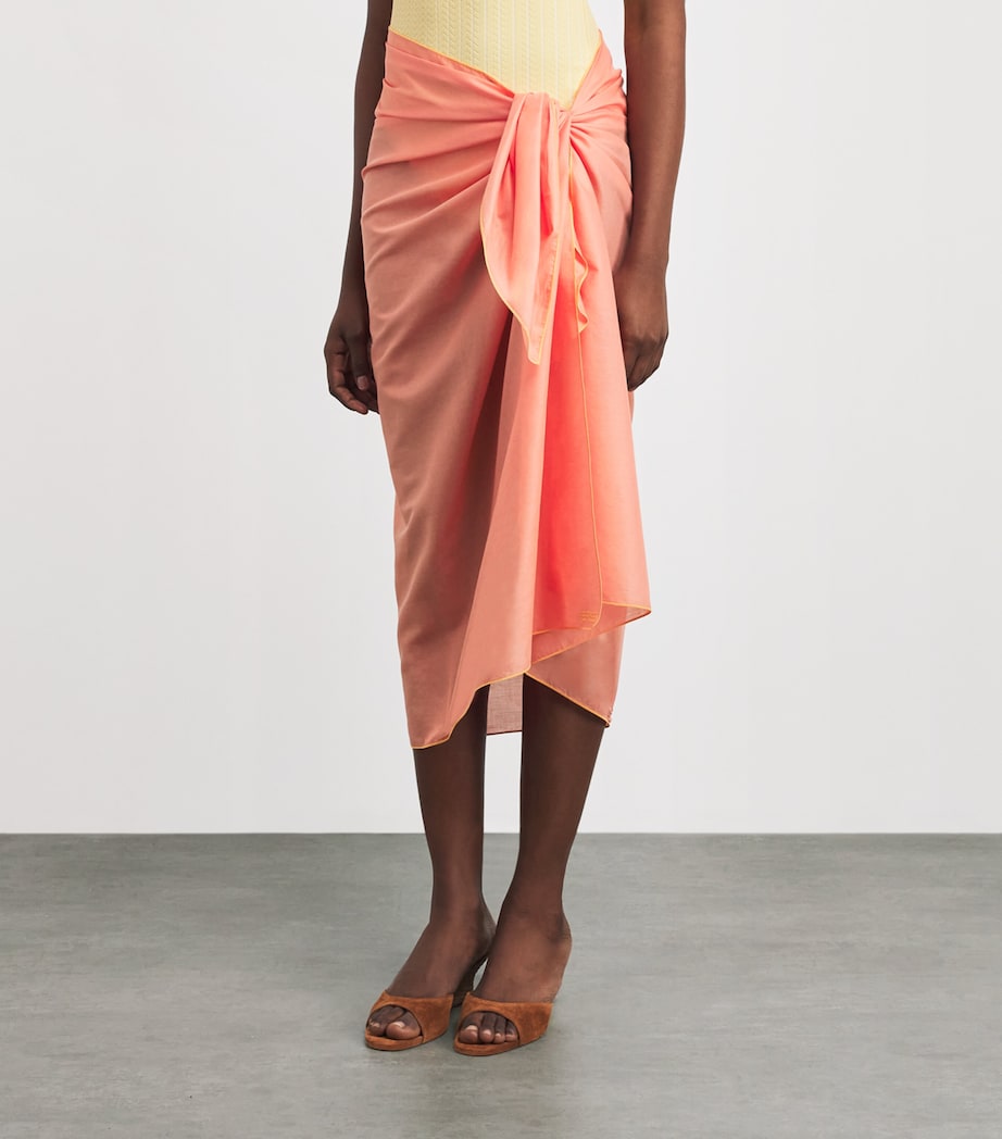 Eres Womens Cotton Voile Cabine Pareo Lassi Image 4