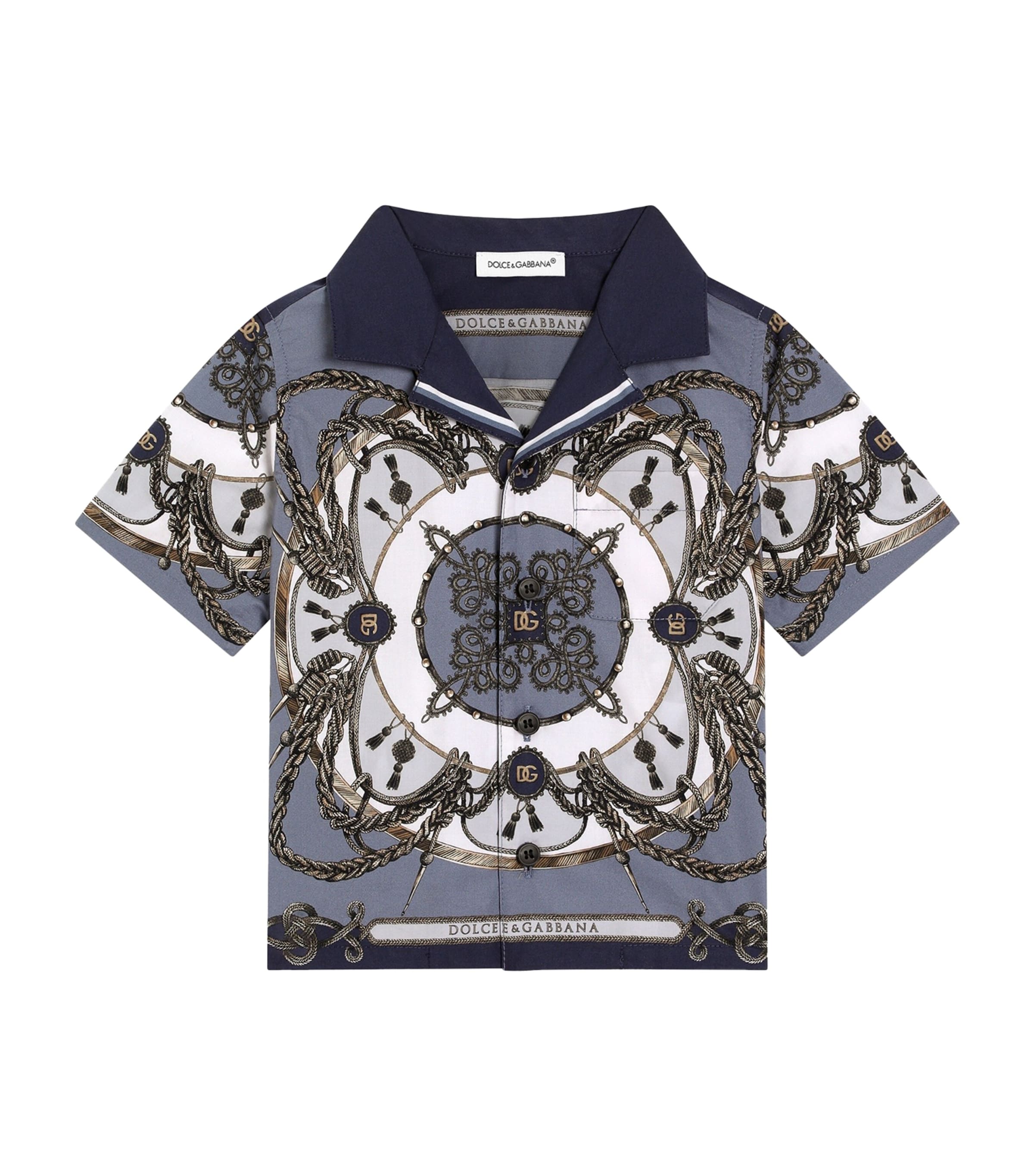Dolce&Gabbana Kids Cargo Print Shirt (3-30 Months) Cord Image 1