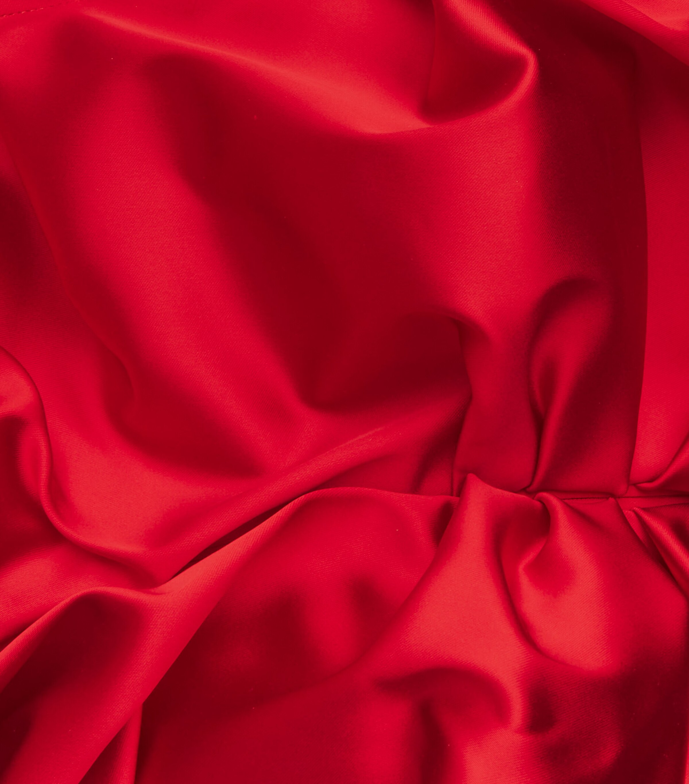 Max Mara Womens Gathered Maxi Dress Red Image 5