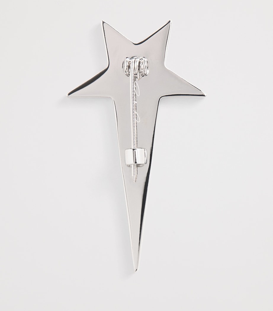 Rick Owens Pentagram Lapel Pin Palladio Image 2