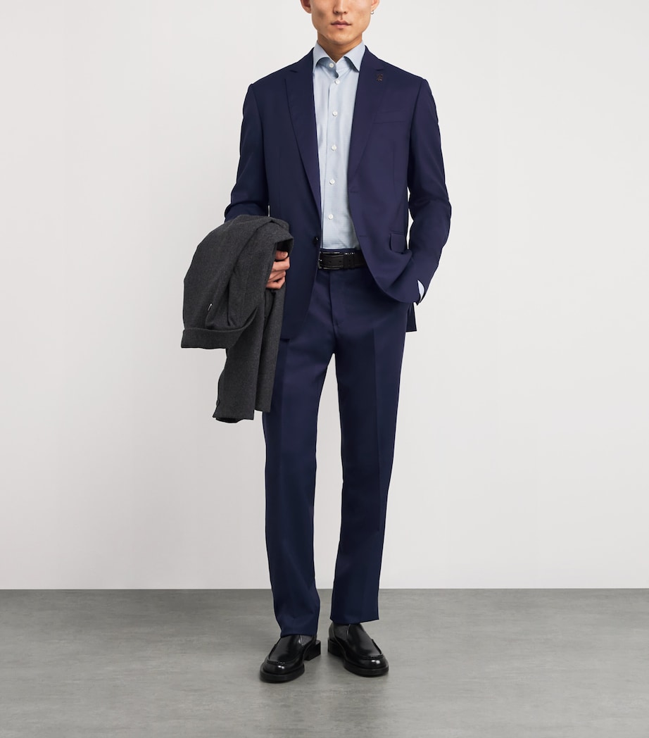 Wool Vicenza 2-Piece Suit 07BLUE Image 2