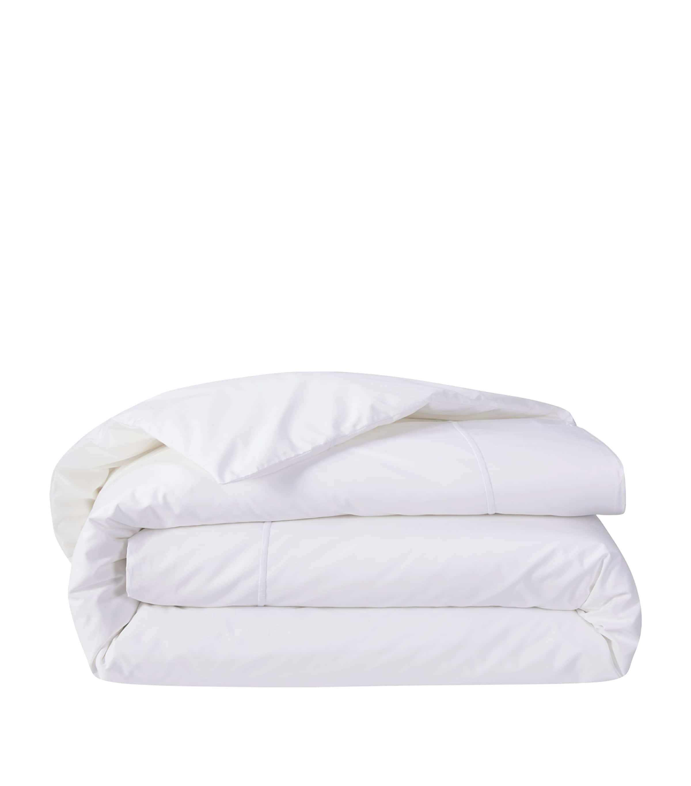Yves Delorme Athena Blanc Double Duvet Cover (200cm x 200cm) White Image 2