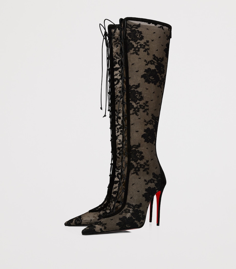 KM Lace Botta Knee-High Boots 100 B439 Image 2