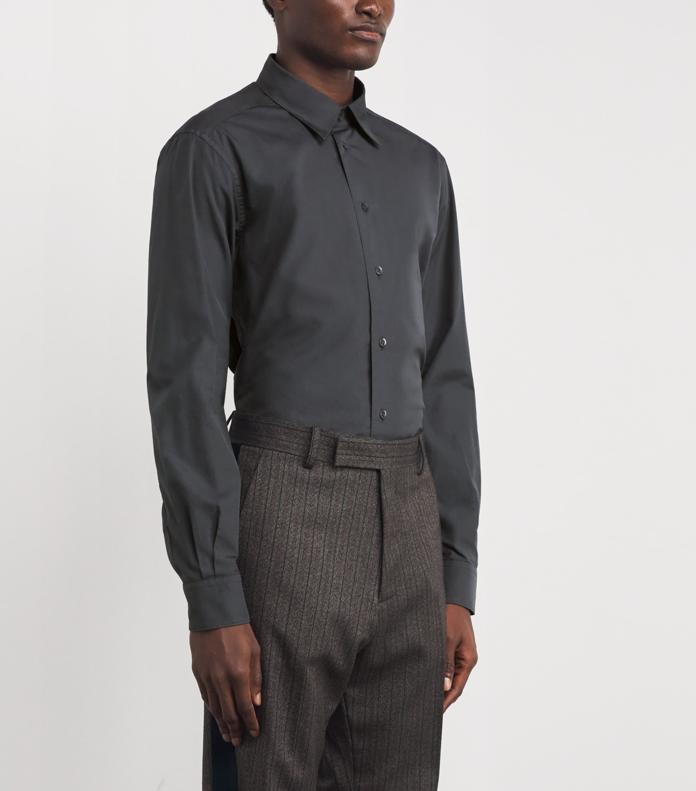 Cotton Shirt 580 PIOMBO Image 3