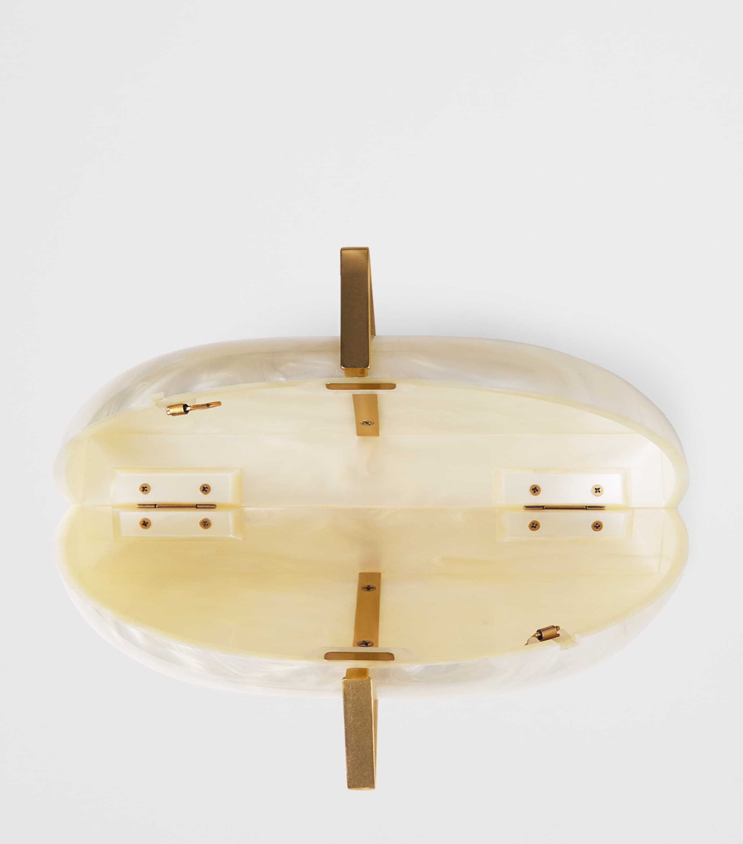 Cult Gaia Laguna Clutch Bag Ivory Image 5