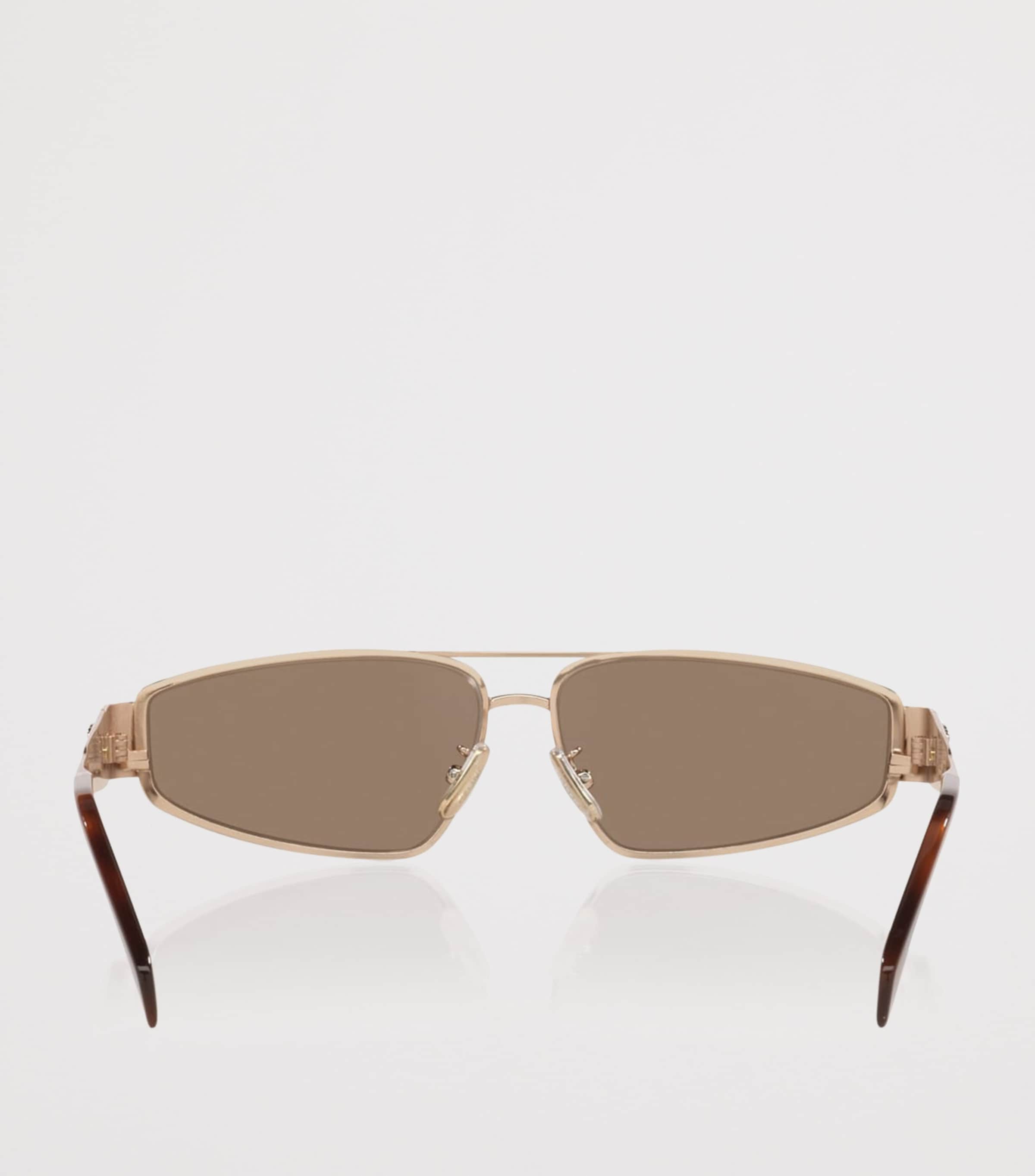 Celine Metal Triomphe Irregular Sunglasses Pink Image 3