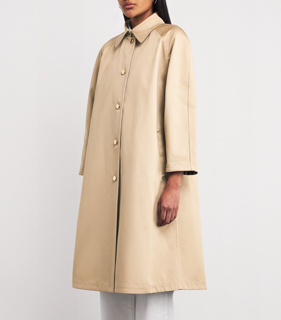 Mid-Length Trench Coat BEIGE Image 3
