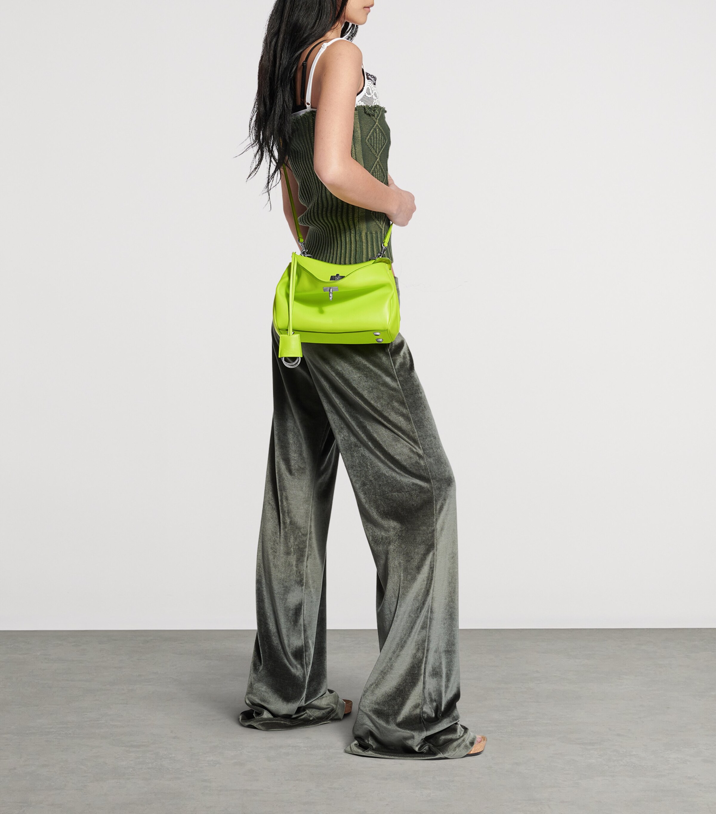 Mini Leather Rodeo Top-Handle Bag 3518 Image 8