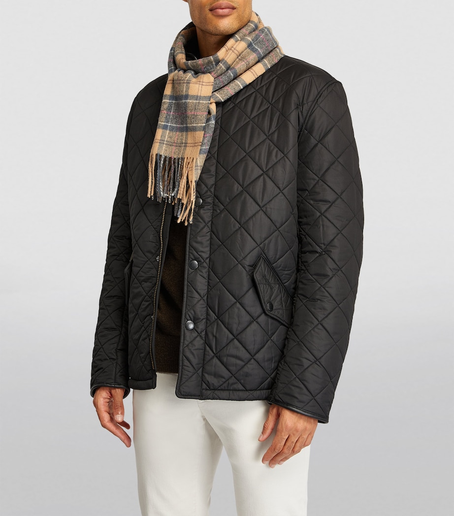 Wool Tartan Scarf MULTI Image 6