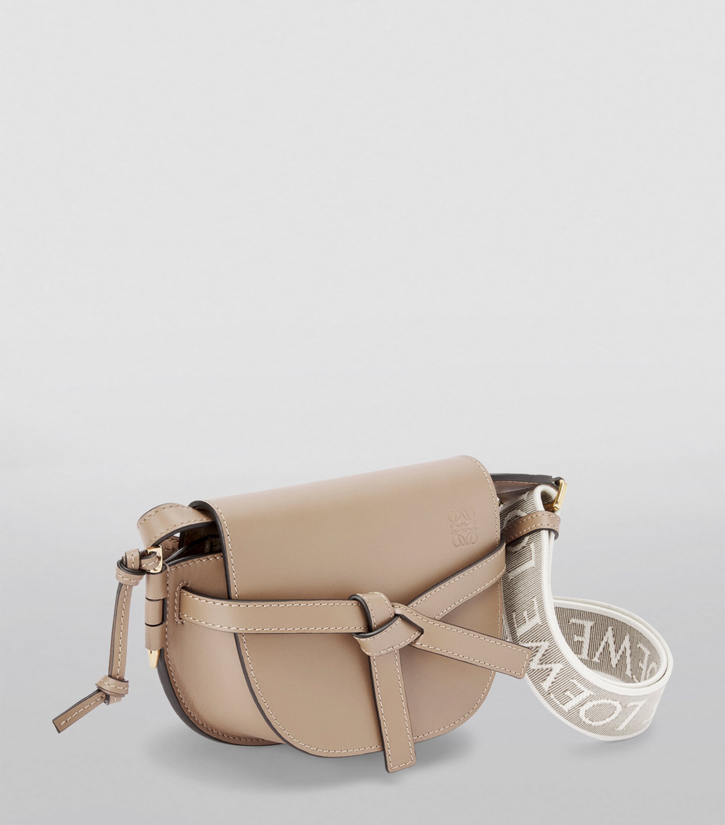LOEWE Mini Leather Gate Dual Bag Sand Image 2