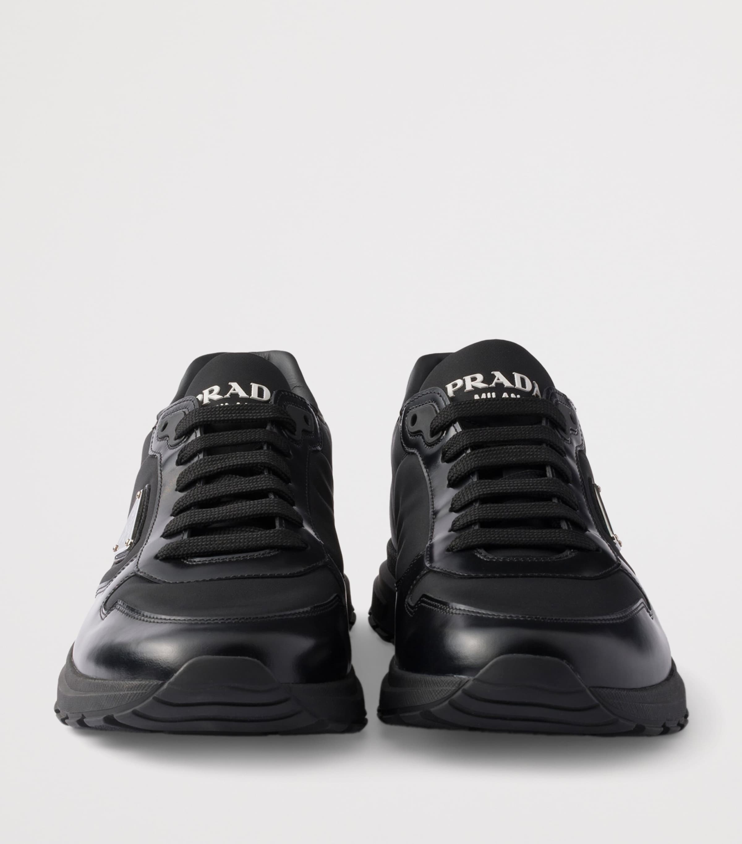 Re-Nylon and Leather Prax 01 Sneakers F0002 Image 5