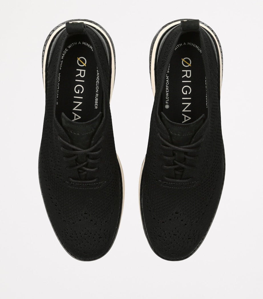 ØriginalGrand Energyweave Stitchlite Oxford Sneakers BLACK Image 4